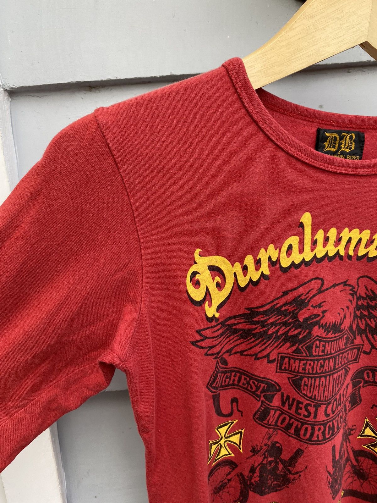 Japanese Brand Duralumin Boys Motorcycle West Coast Longsleeves Japanese Size S / US 4 / IT 40 - 4 Thumbnail