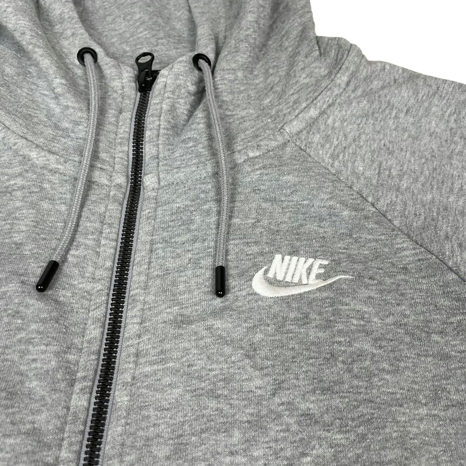 Nike Nike Sportswear Essential Women's Gray Swoosh Hoodie Medium Size M / US 6-8 / IT 42-44 - 3 Thumbnail