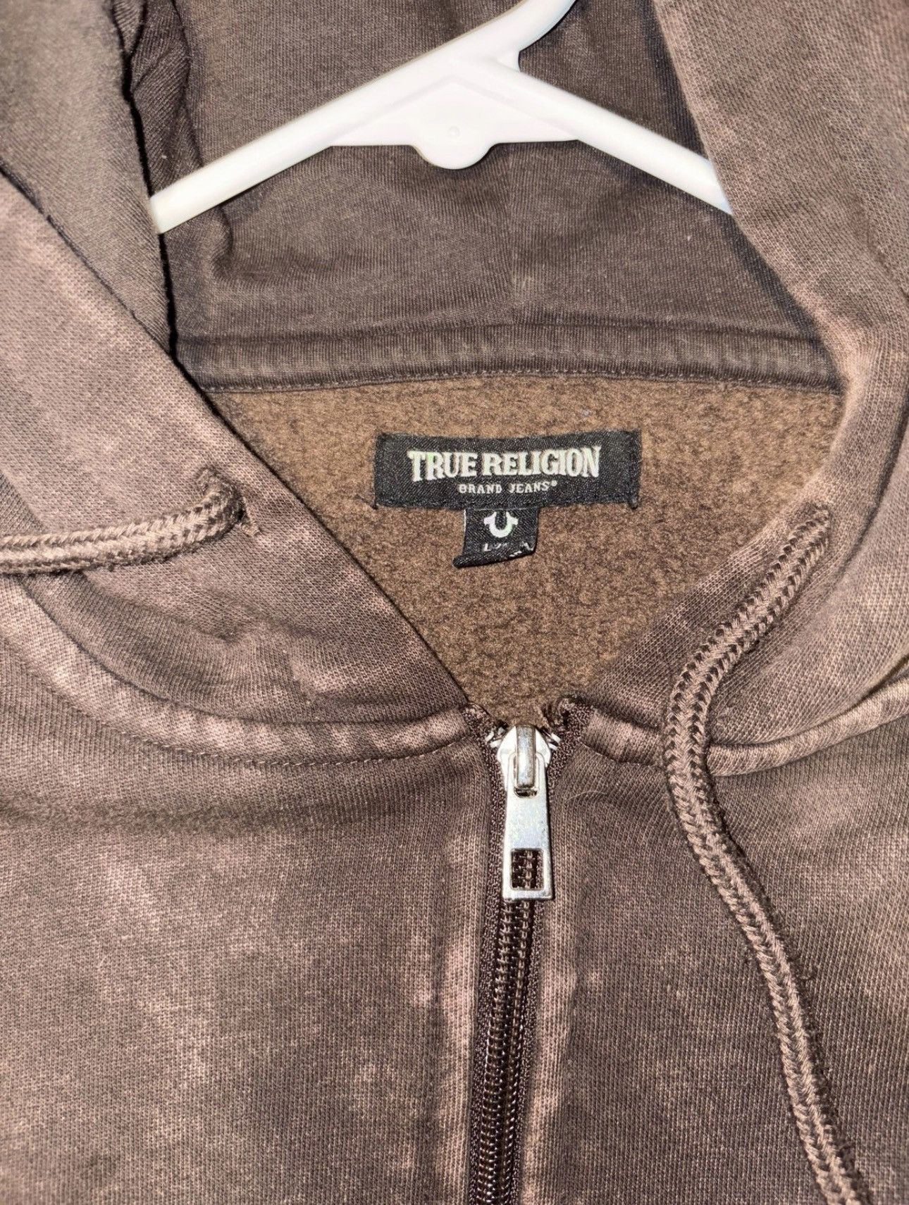 True Religion Brown true religion hoodie Size US L / EU 52-54 / 3 - 3 Thumbnail