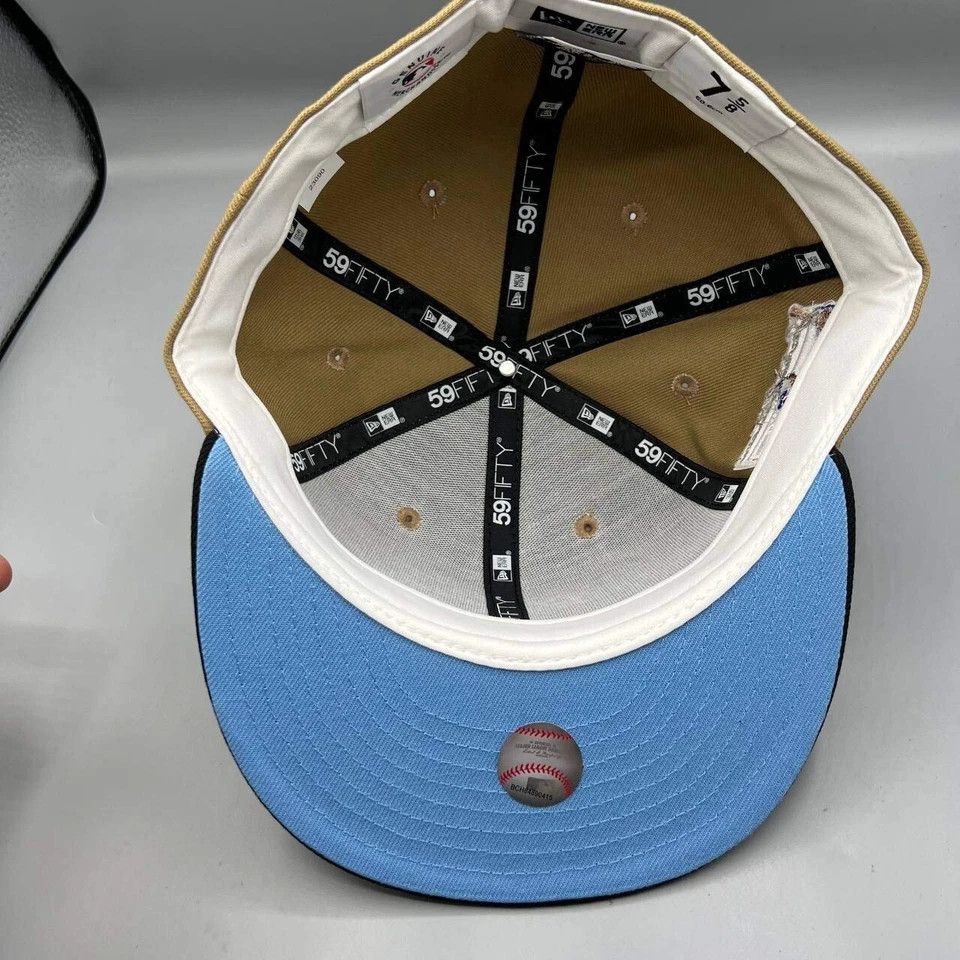 New Era Brooklyn Dodgers Hat Men 7 5/8 Jackie Robinson MLB Fitted Size ONE SIZE - 2 Thumbnail