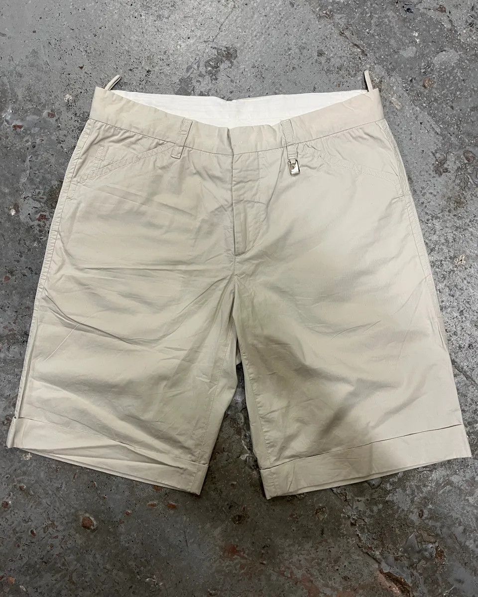 Prada × Vintage SS2007 Prada Light Beige Simple Shorts Size US 30 / EU 46 - 1 Thumbnail