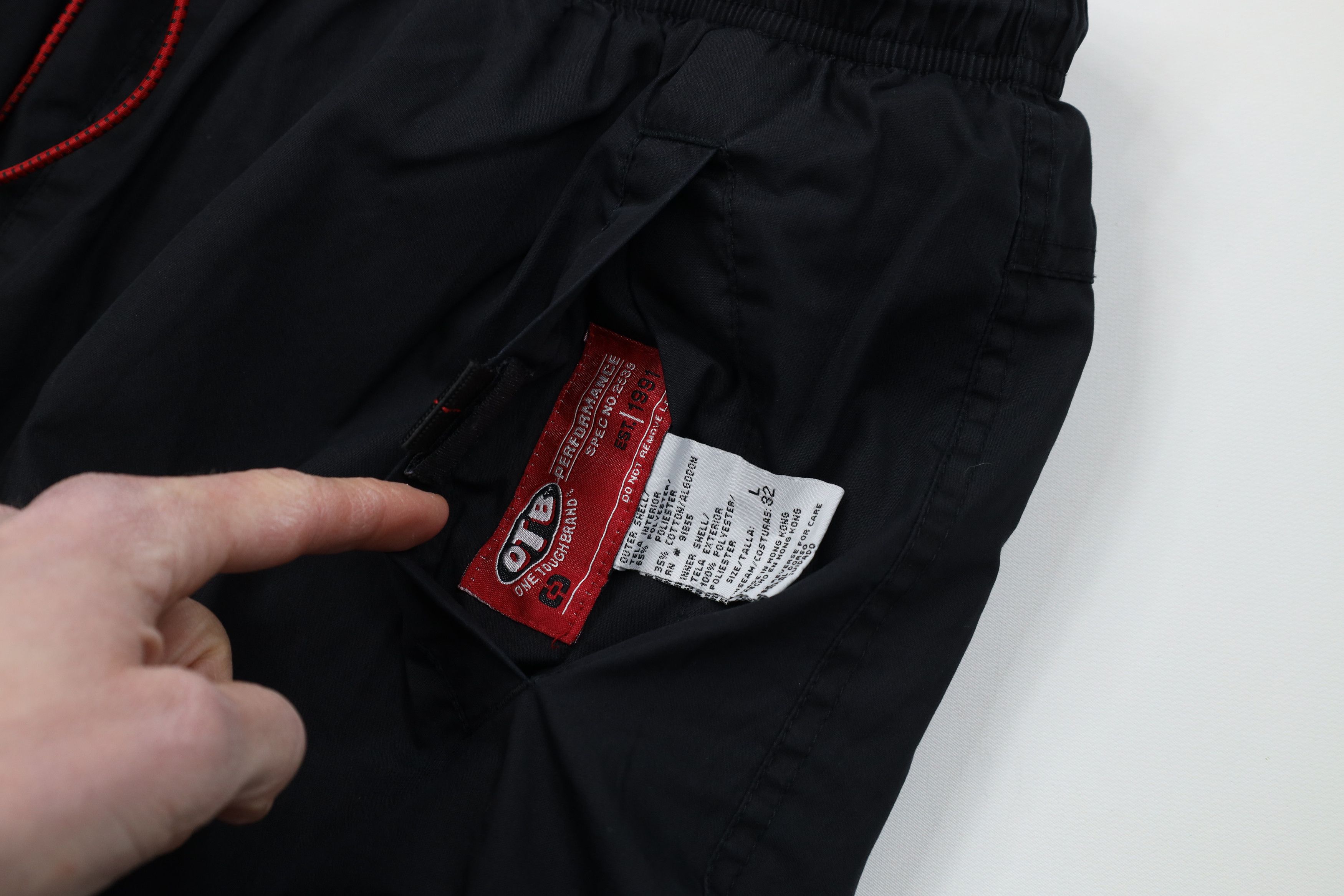 Vintage Vintage 90s Y2K Streetwear Reversible Windbreaker Pants Size US 36 / EU 52 - 5 Thumbnail