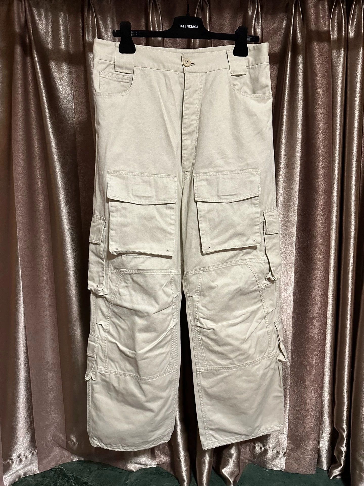 Balenciaga Balenciaga Cargo Pants with 10 Pockets Size US 30 / EU 46 - 1 Thumbnail