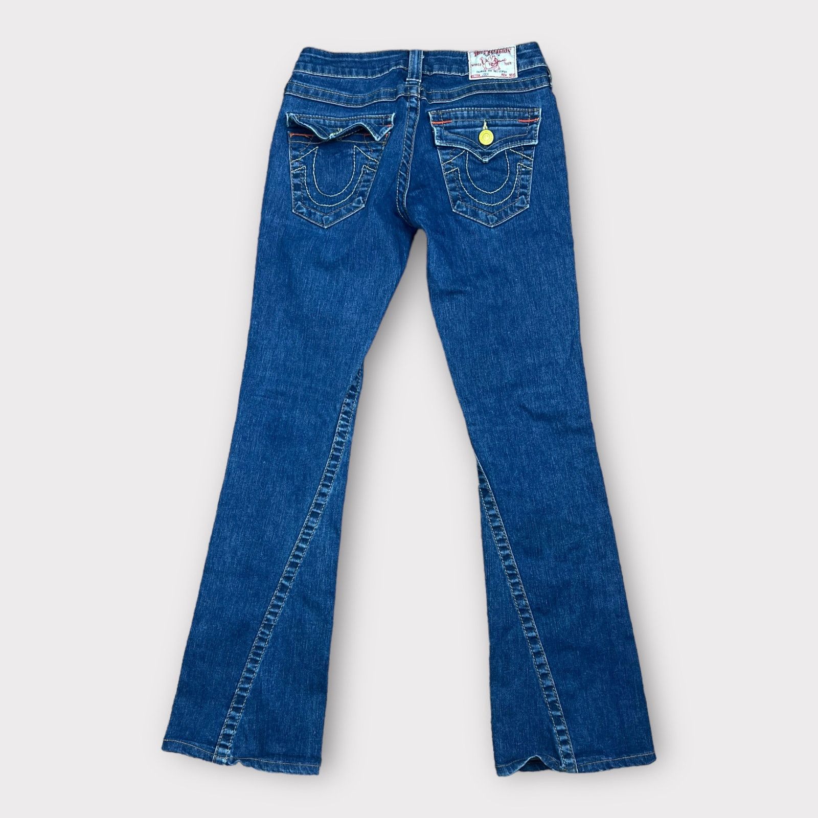 True Religion True Religion | Vintage Y2K Low Rise Bootcut Jeans | 25 Size 25" / US 0 / IT 36 - 2 Thumbnail