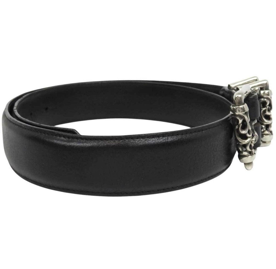 Chrome Hearts Chrome Hearts Celtic Roller Belt Unisex Black Size ONE SIZE - 5 Thumbnail