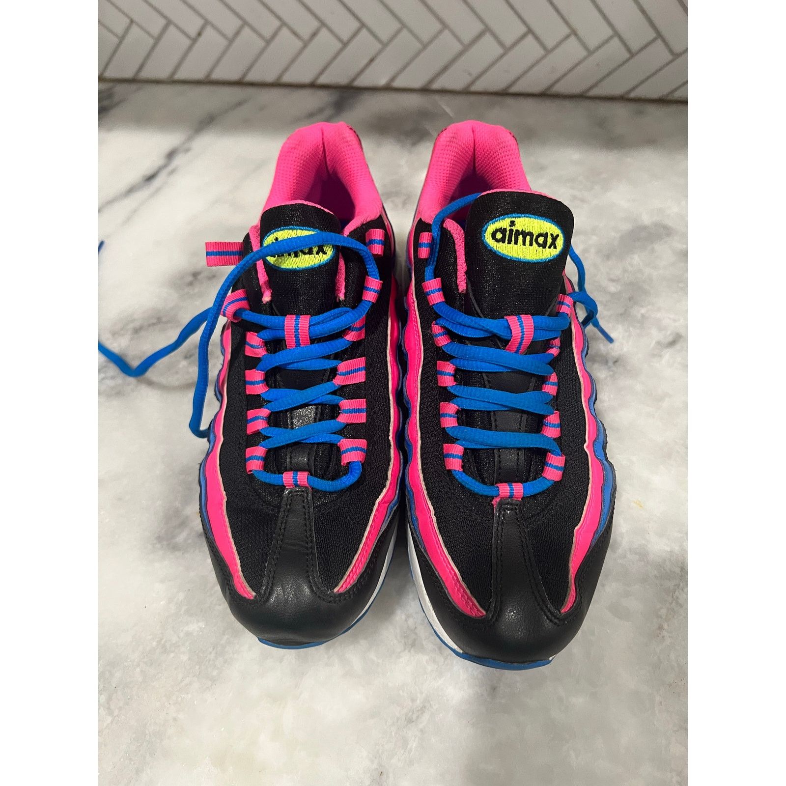 Nike Nike Air Max 95 GS 310830-007 Youth 5.5Y Women’s 7 Size US 7 / IT 37 - 5 Thumbnail