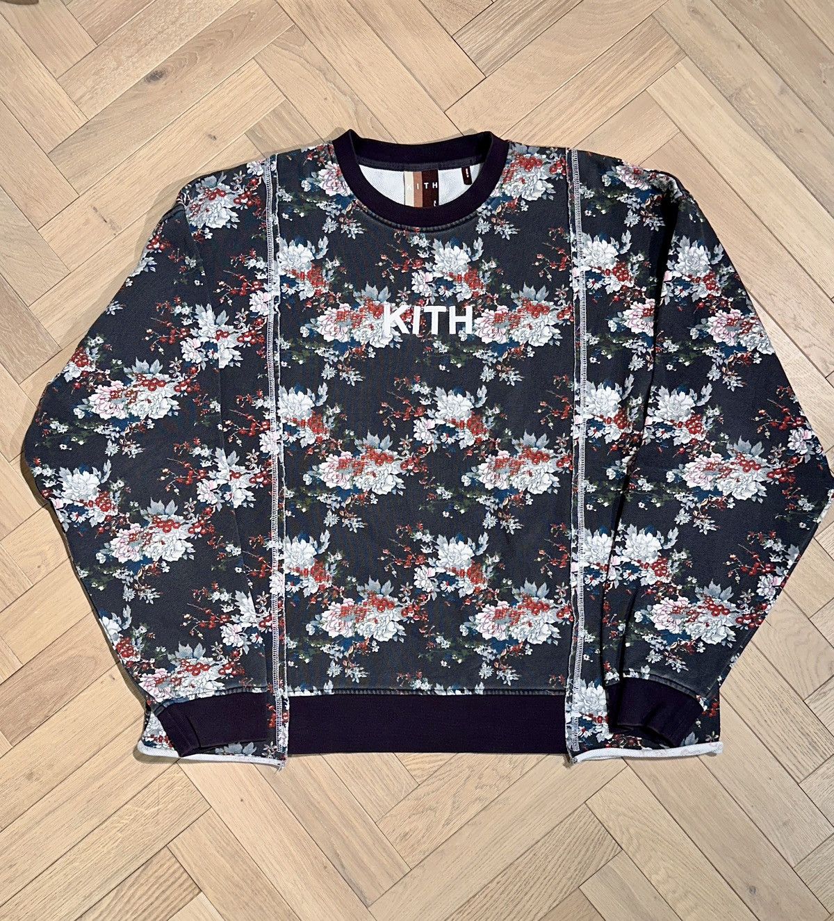 Kith Kith Floral Panel Crewneck Size US XL / EU 56 / 4 - 1 Thumbnail