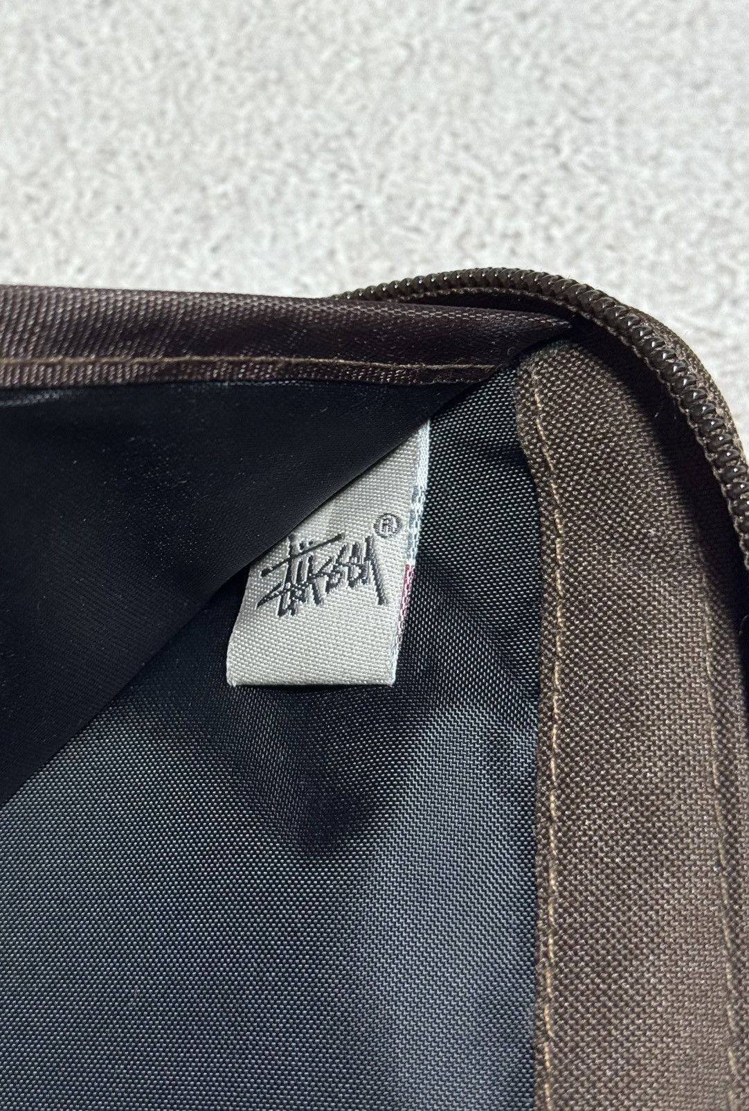 Stussy Vintage Stussy Monogram Print Zip Bifold Wallet Rare Y2K Size ONE SIZE - 6 Thumbnail