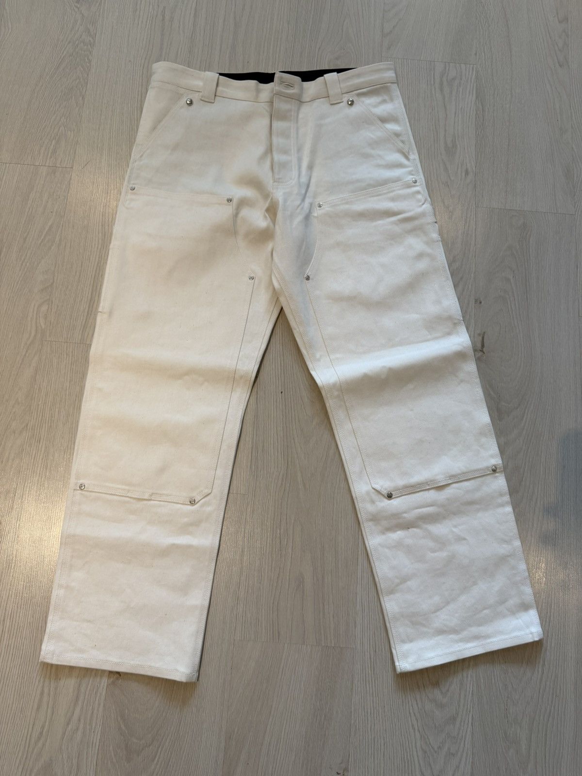 Chrome Hearts Chrome Hearts Carpenter Pants with extra hardware rivets Size US 36 / EU 52 - 1 Thumbnail