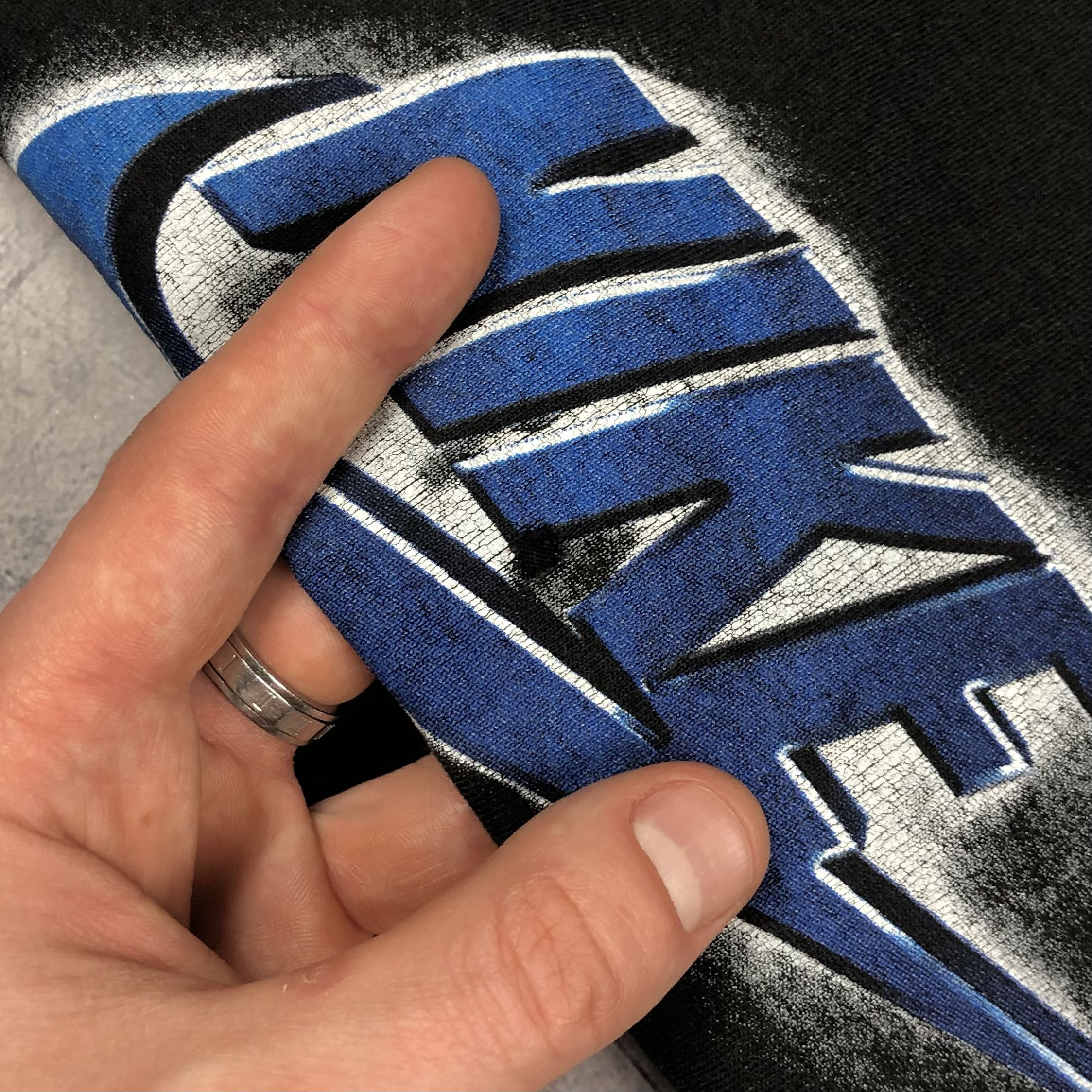 Nike Y2K Nike Centre Graphic Script Swoosh Vintage Tee gorpcore Size US M / EU 48-50 / 2 - 4 Thumbnail