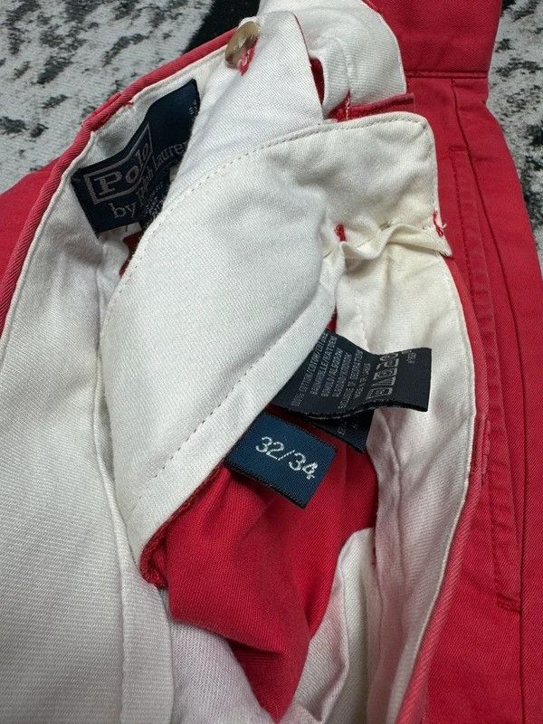 Ralph Lauren Polo Ralph Lauren chino pants red logo usa 32 34 Size US 32 / EU 48 - 6 Thumbnail