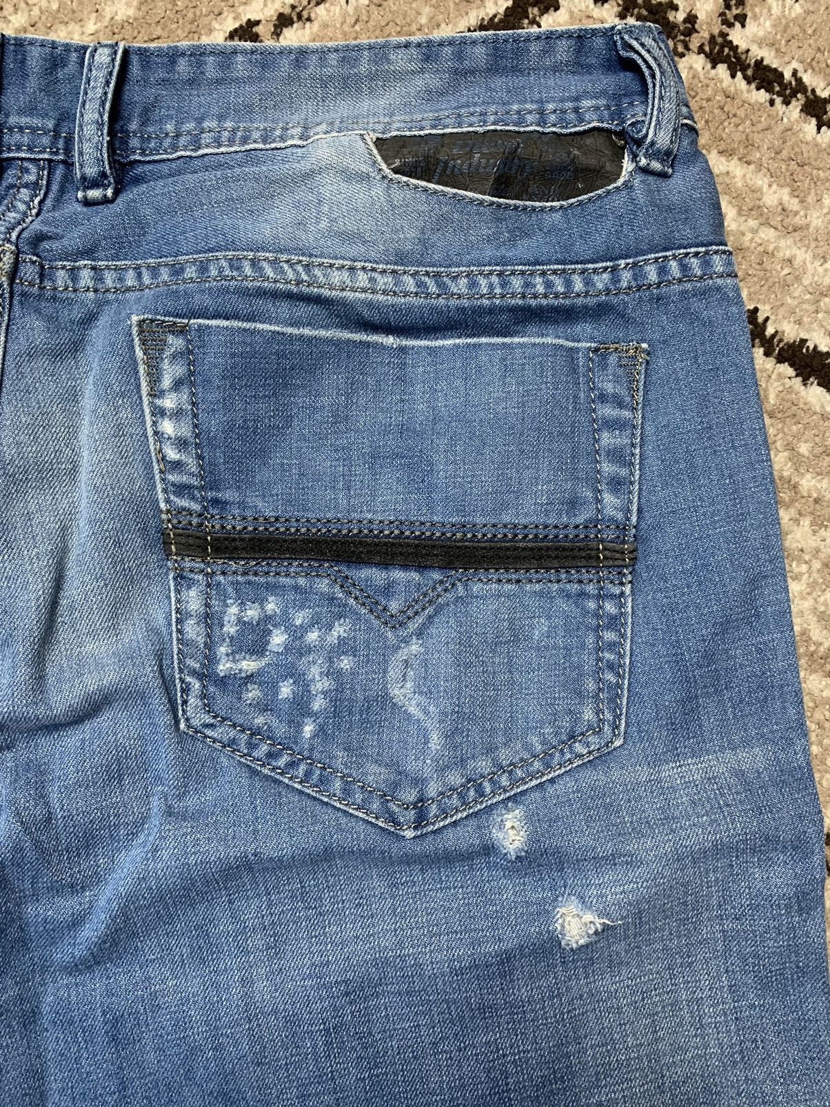Diesel × Vintage Vintage Men's Diesel Distressed Denim Jeans Size US 36 / EU 52 - 23 Thumbnail