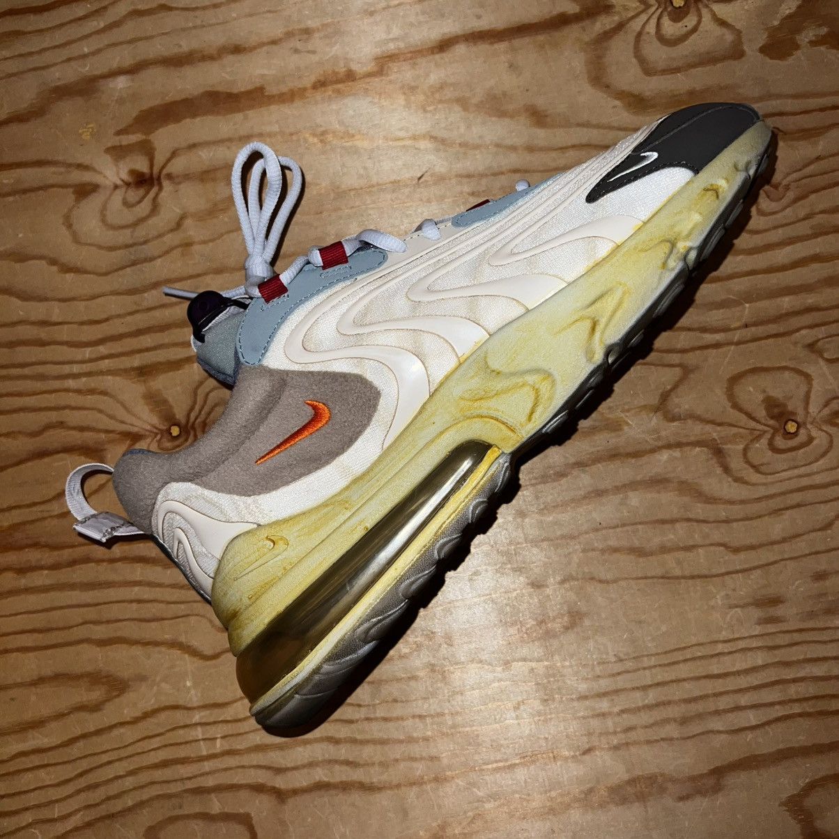 Nike × Travis Scott NIKE TRAVIS SCOTT AIR MAX 270 REACT ENG CACTUS TRAILS SHOES Size US 11.5 / EU 44-45 - 13 Thumbnail