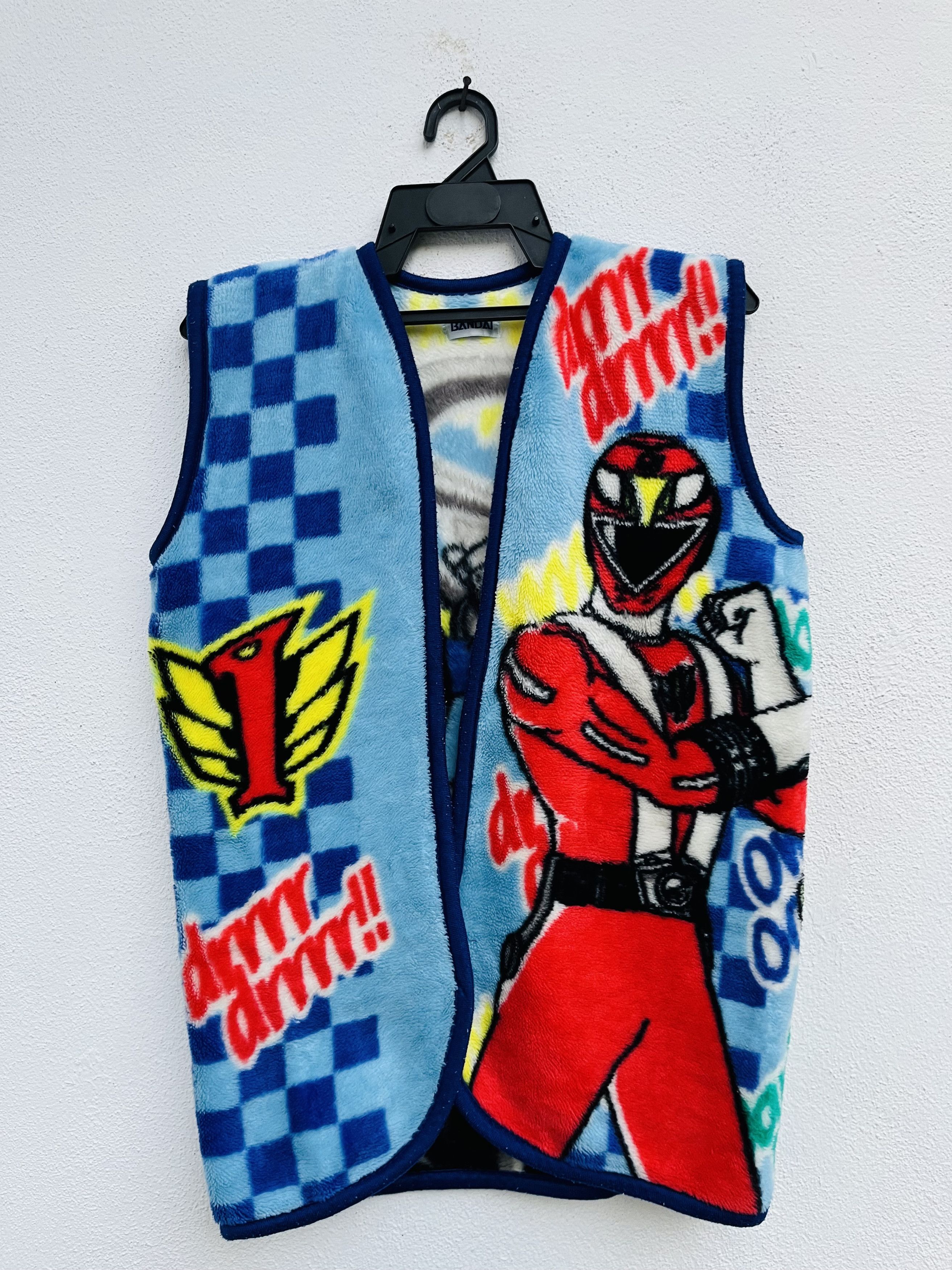 KOJIMA GENES Vintage Bandai Pawer Rangers Custume Full Print Vest Size US M / EU 48-50 / 2 - 1 Thumbnail
