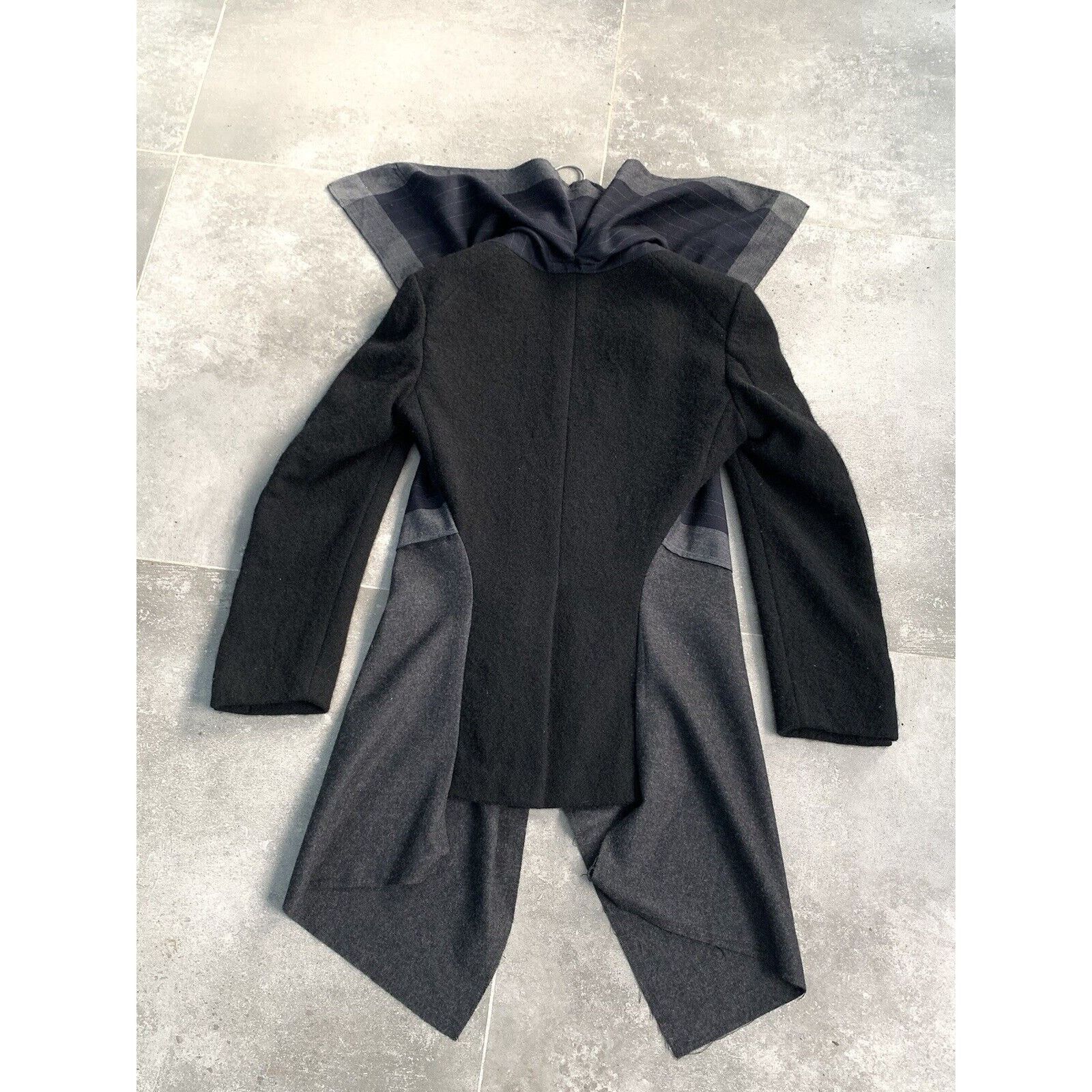 Comme des Garcons × Japanese Brand Women's COMME des GARCONS Wool Trench Coat Jacket M UK 10-12 Size M / US 6-8 / IT 42-44 - 5 Thumbnail