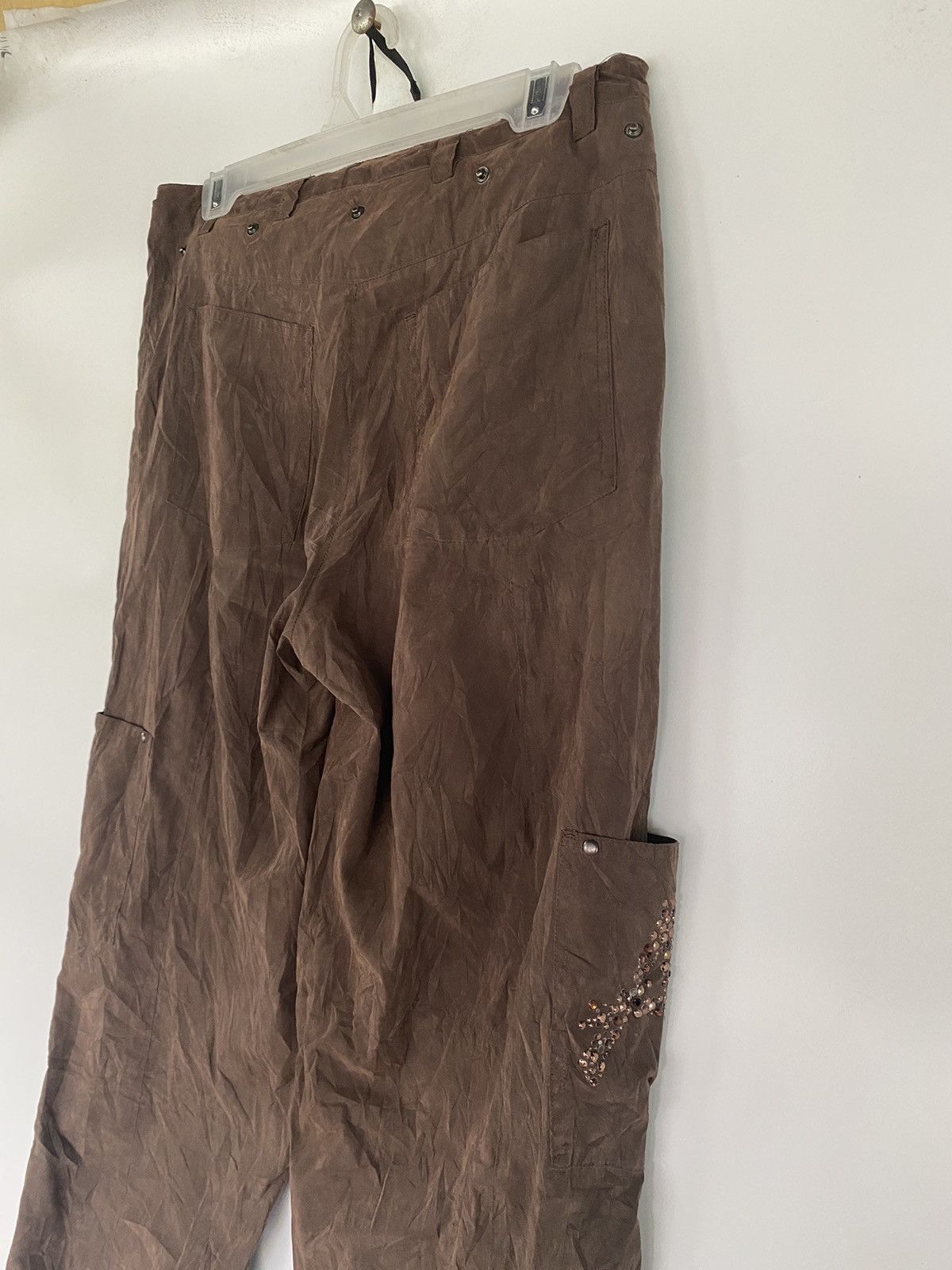 Japanese Brand Vintage Anni Luce VCG Brown Hip Hop Dancer Pants Size 30" / US 8 / IT 44 - 10 Thumbnail