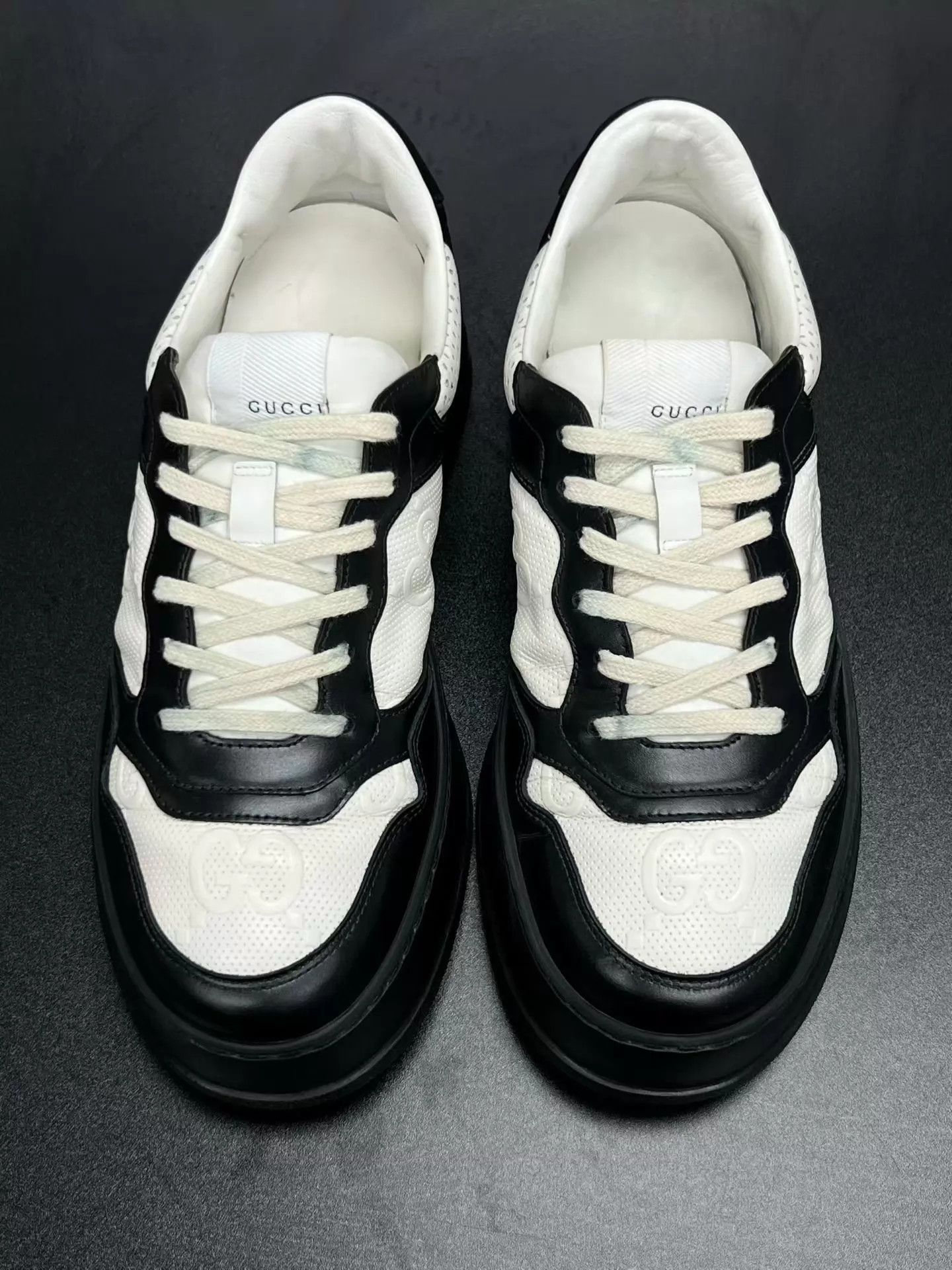 Gucci GUCCI Chunky Cookie 41.5 Black/White Worn Once Size US 8.5 / EU 41-42 - 3 Thumbnail