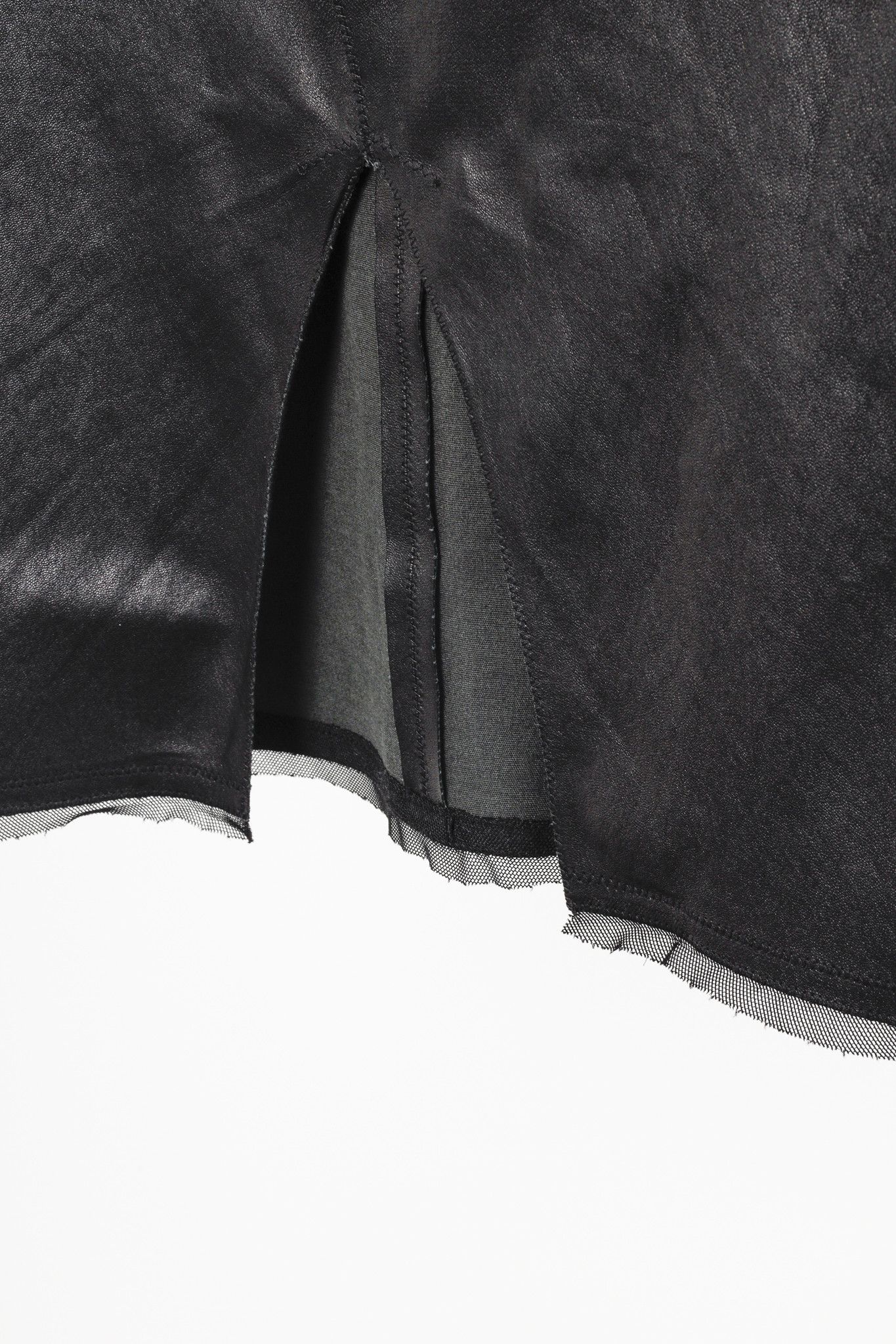 Marie Saint Pierre Marie Saint Pierre Anik Leather Pencil Skirt Size 31" - 7 Thumbnail