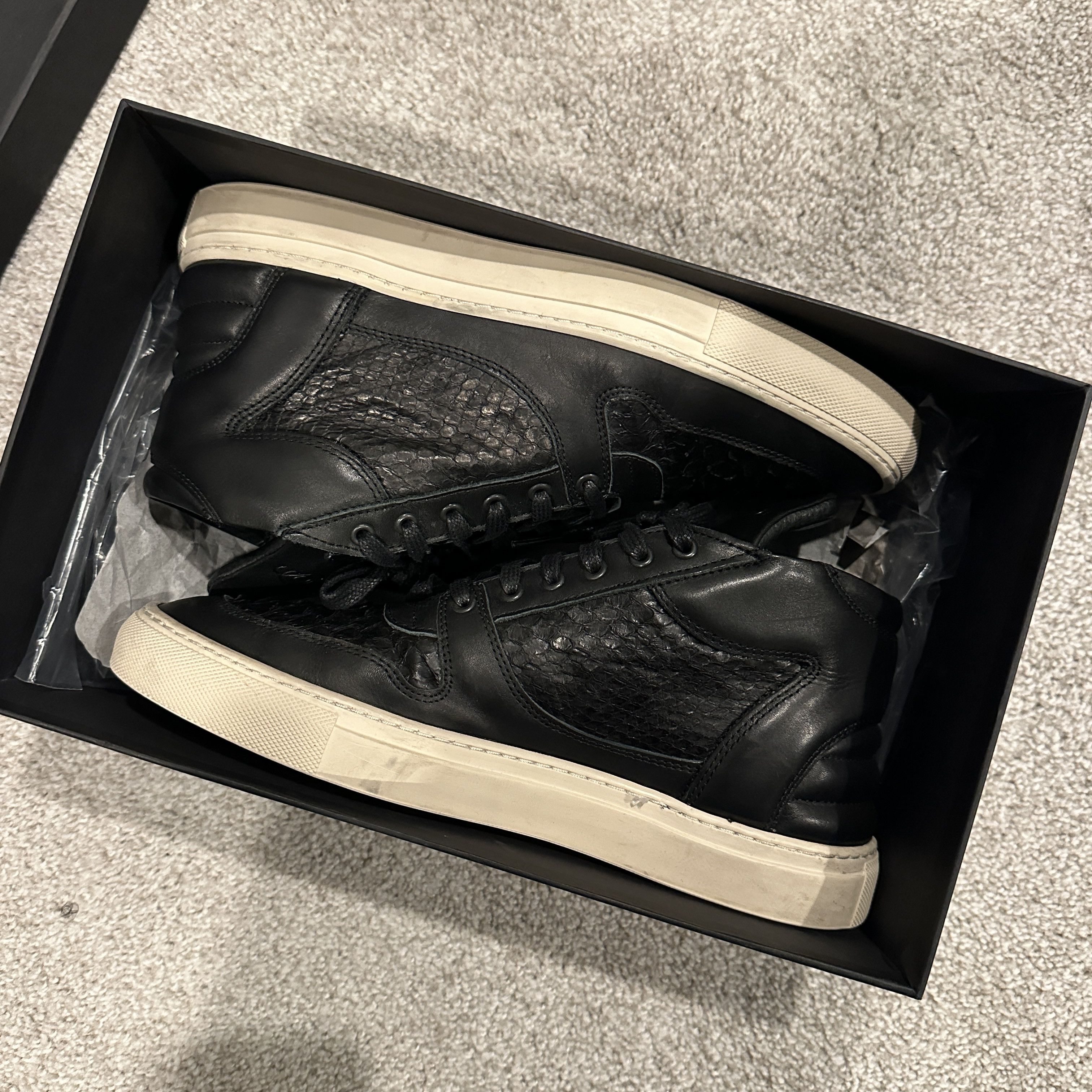 Filling Pieces Filling Pieces Mid Top Transformed Python Black Size US 9 / EU 42 - 4 Thumbnail