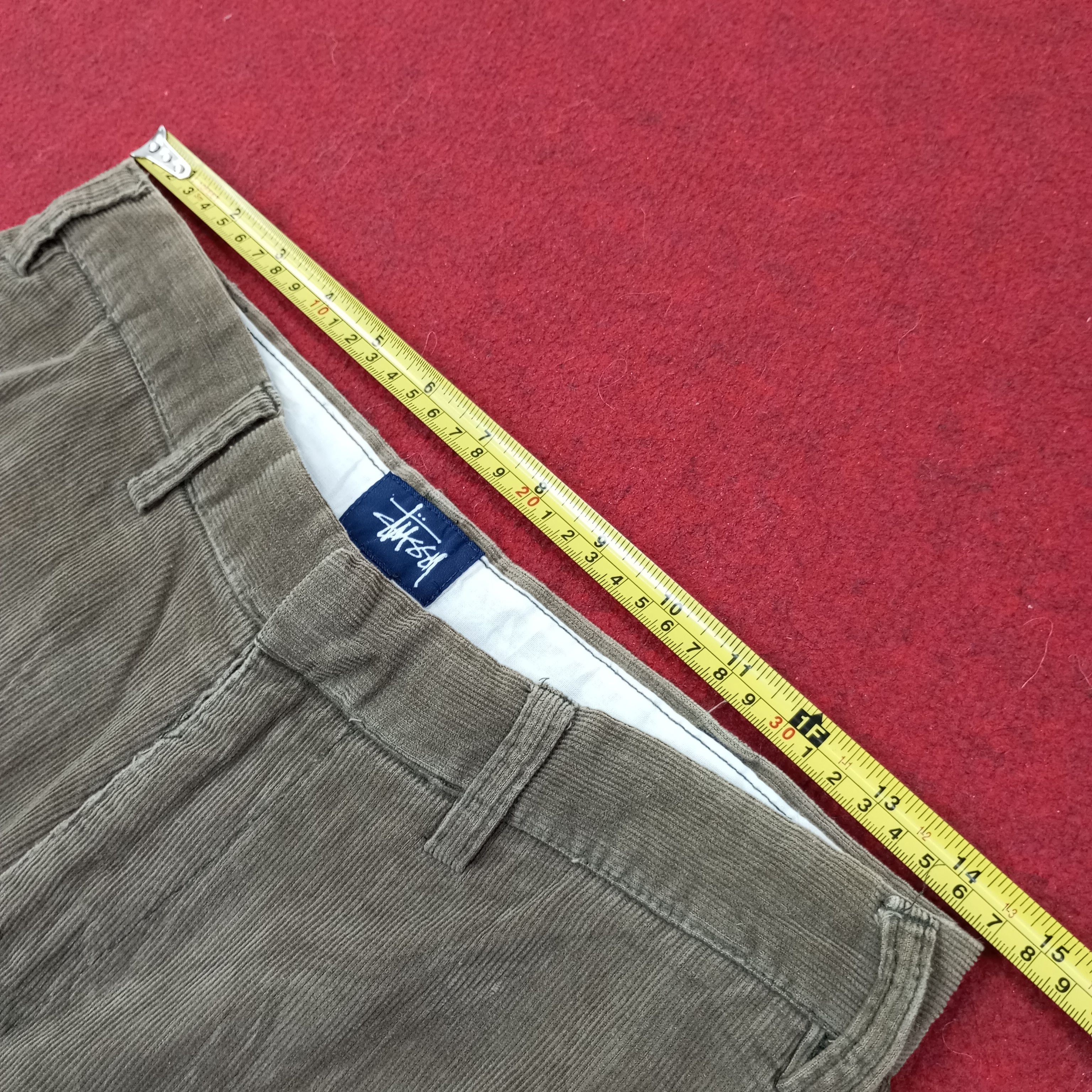 Stussy Stussy Streetwear Custom Art Corduroy Pants c228n25 Size US 29 - 7 Thumbnail