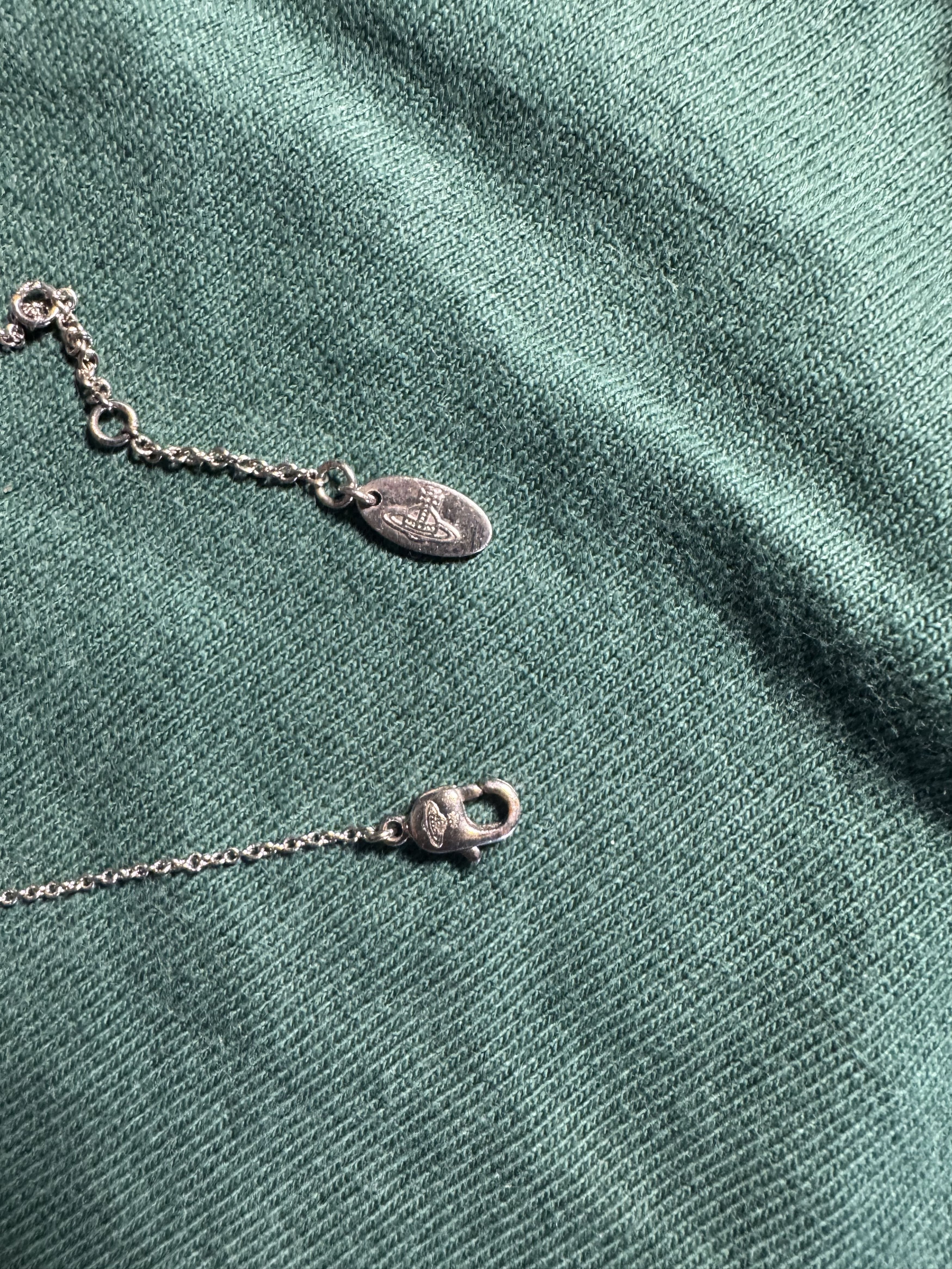 Vivienne Westwood 2D Flat Orb Necklace Size ONE SIZE - 7 Thumbnail