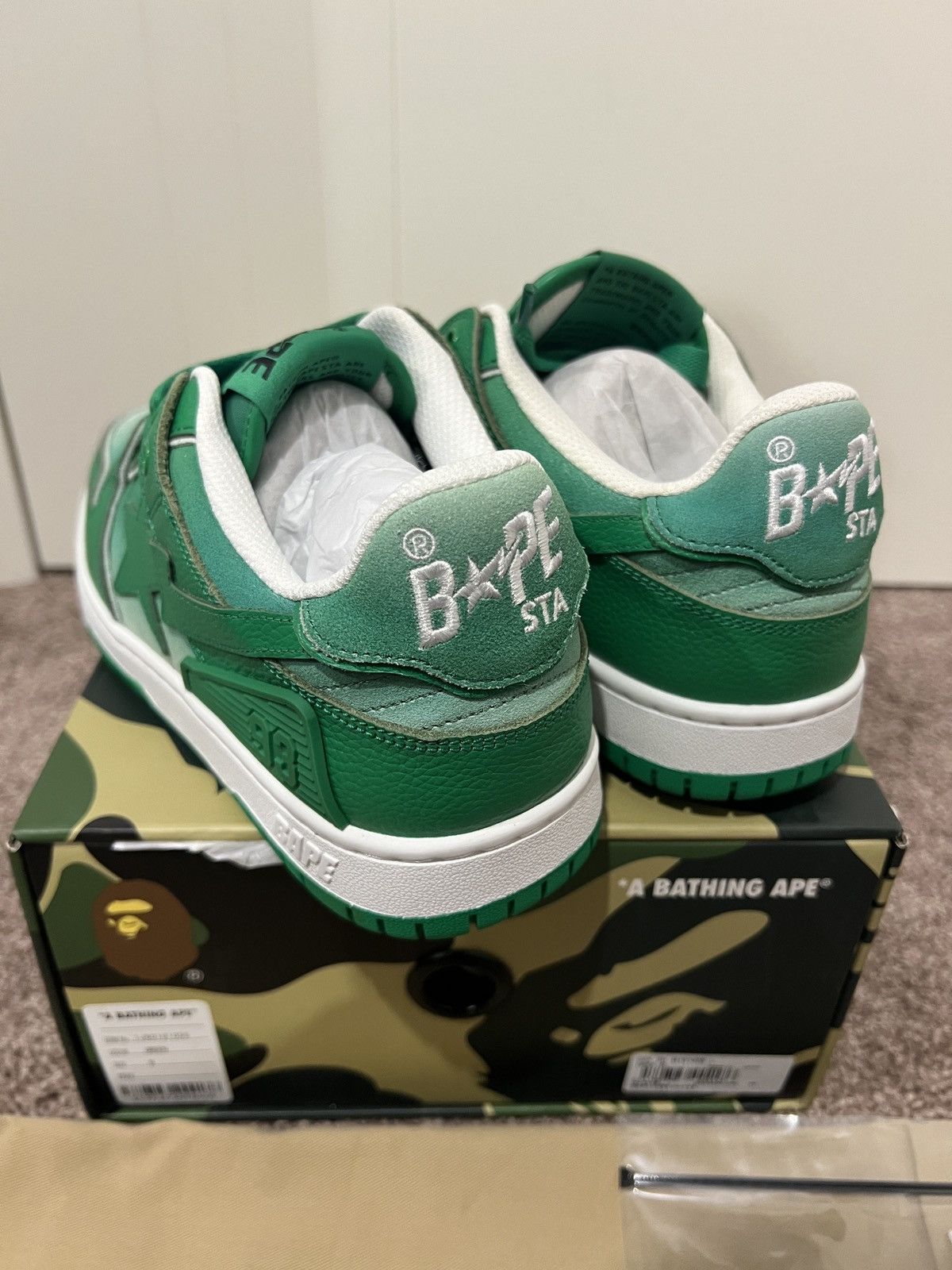 Bape SK8 STA #4 Size US 8 / EU 41 - 5 Thumbnail