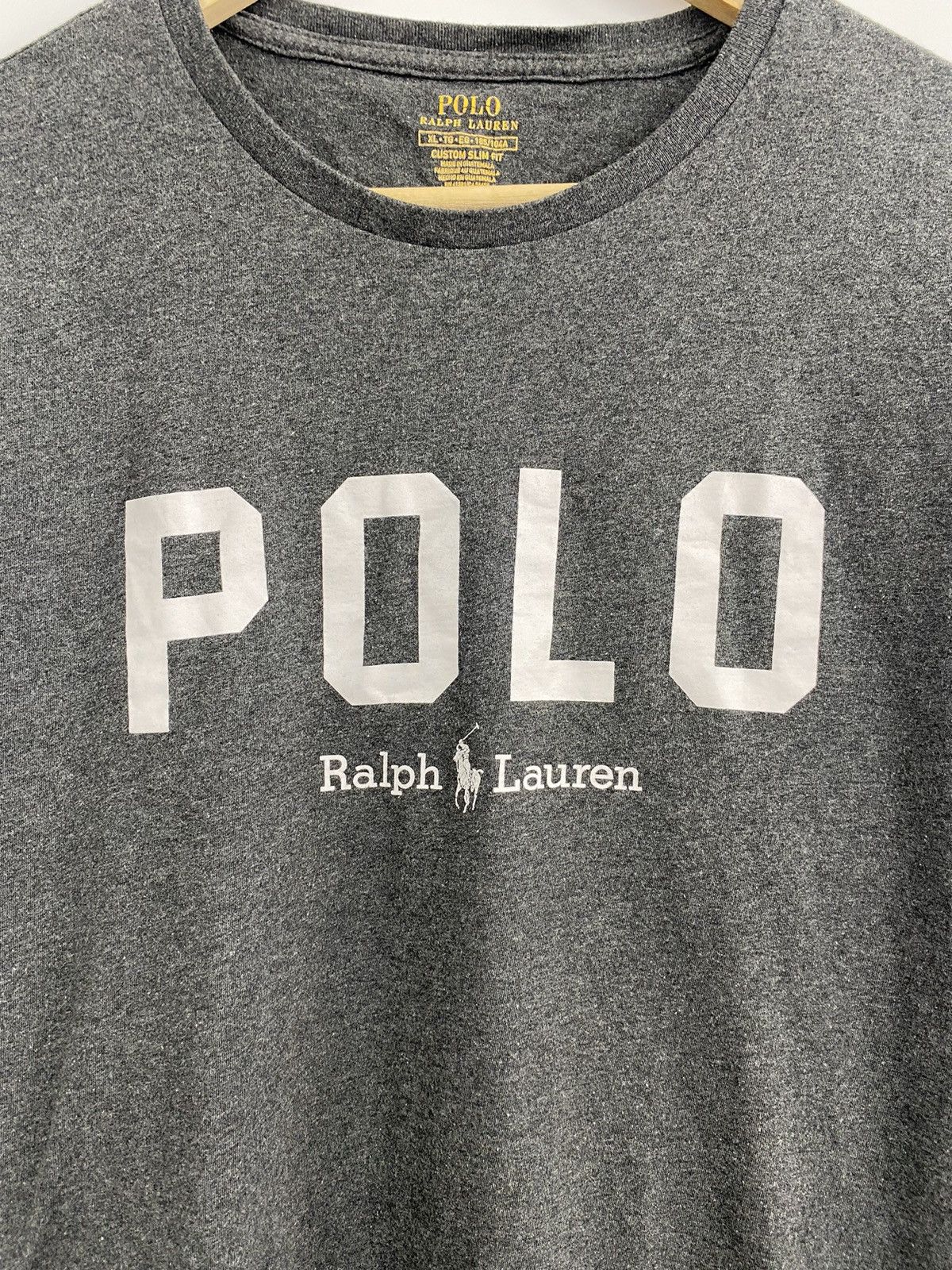 Polo Ralph Lauren 🇺🇸 Vintage Polo Ralph Lauren USA T-Sirt Retro Rare Y2K Size US XL / EU 56 / 4 - 4 Thumbnail