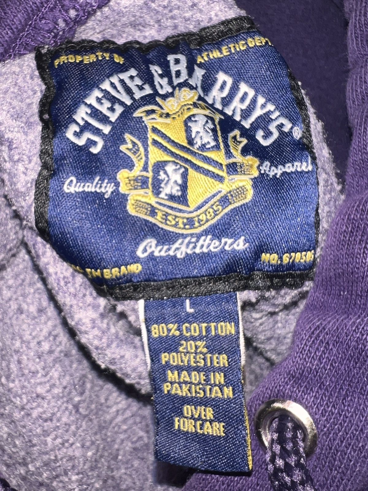 Steve And Barrys Kansas State Purple Steve & Barry’s hoodie Size US L / EU 52-54 / 3 - 3 Thumbnail
