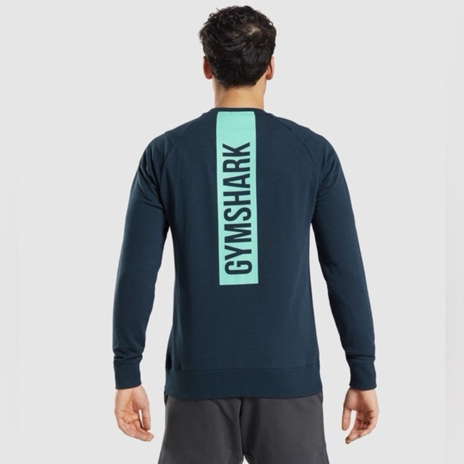 Gymshark Gymshark Bold Crew Pullover Sweatshirt Mens Medium Slim Fit Size US M / EU 48-50 / 2 - 2 Thumbnail