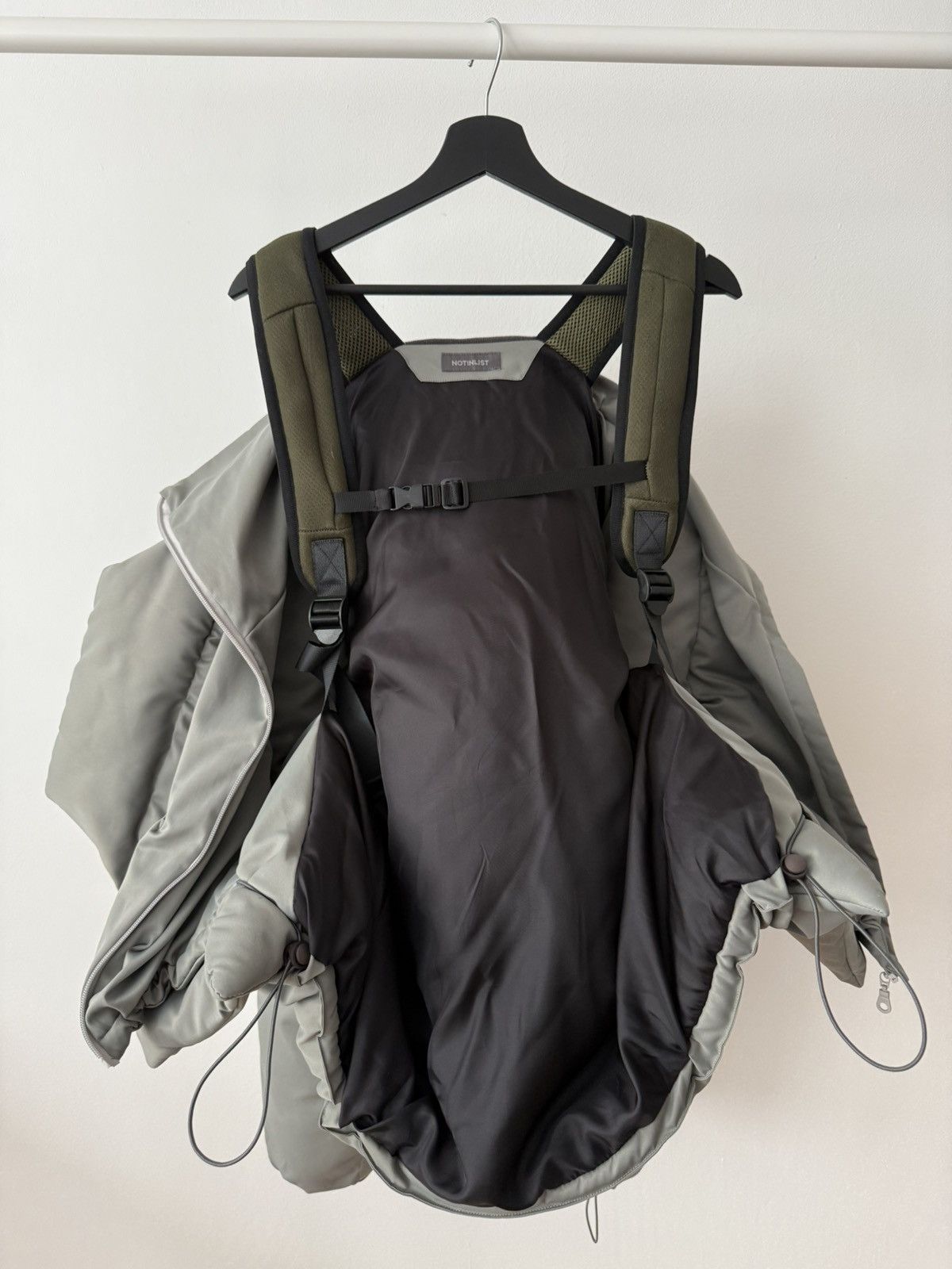Other Notinlist ZK Down Jacket grey green Size US L / EU 52-54 / 3 - 2 Thumbnail