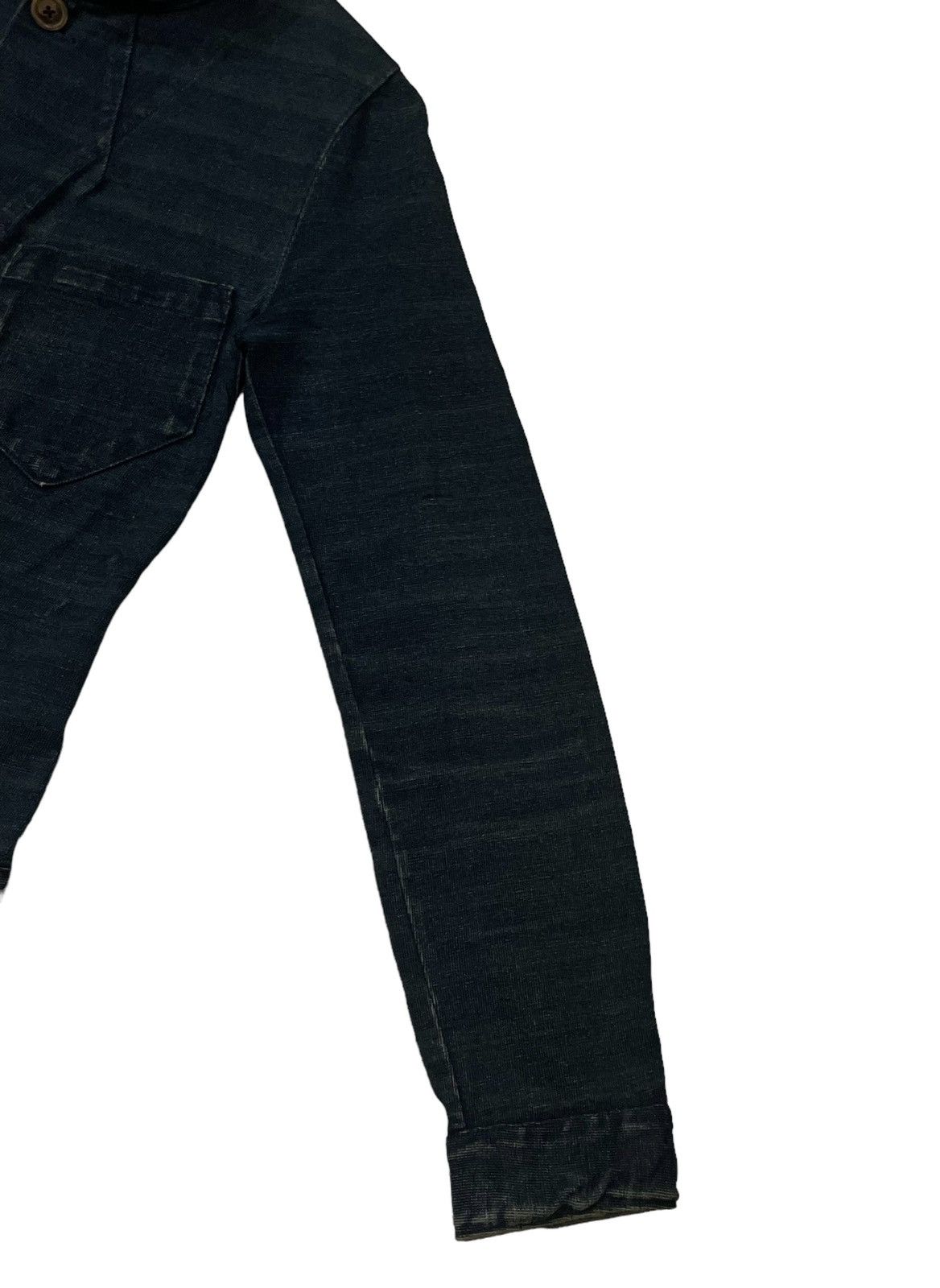 45rpm Vintage 45Rpm Double Pocket Indigo Denim Jacket Size S / US 4 / IT 40 - 8 Thumbnail