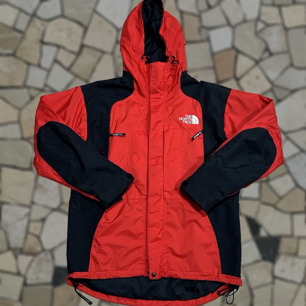 The North Face VINTAGE The North Face Parka Jacket Large Red Black Gore-Tex Men’s Size US L / EU 52-54 / 3 - 1 Thumbnail