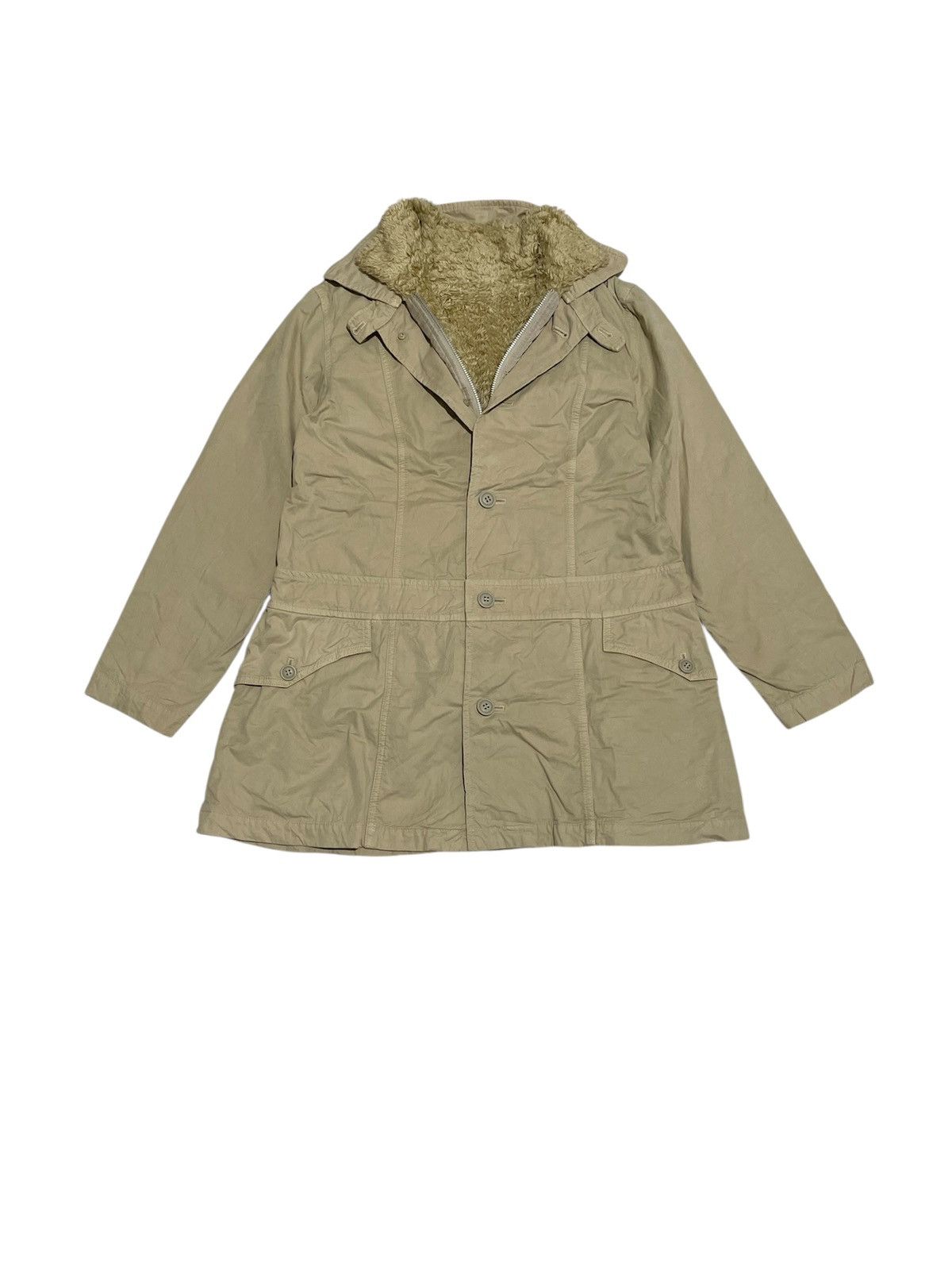 Issey Miyake Plantation Issey Miyake Parka Fur Lined Jacket Size US M / EU 48-50 / 2 - 1 Thumbnail
