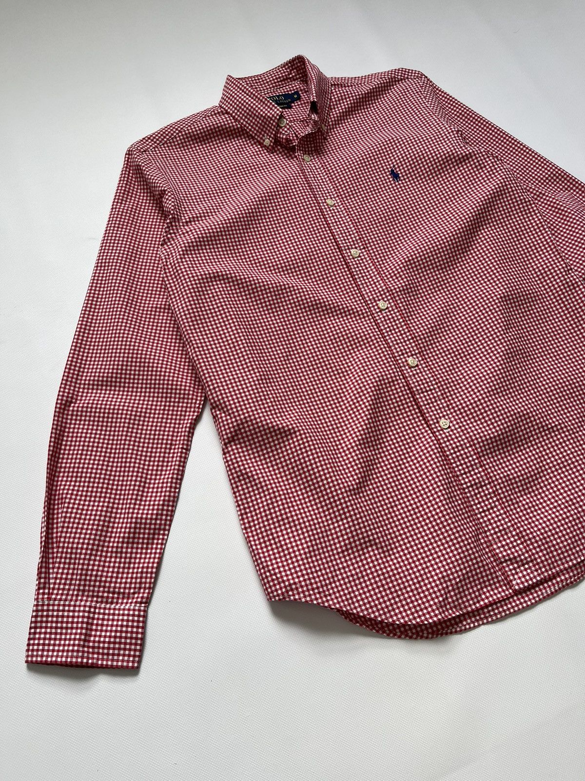 Polo Ralph Lauren × Ralph Lauren Polo Ralph Lauren Cotton Long Sleeve Shirt Made in Sri Lanka Size US M / EU 48-50 / 2 - 4 Thumbnail