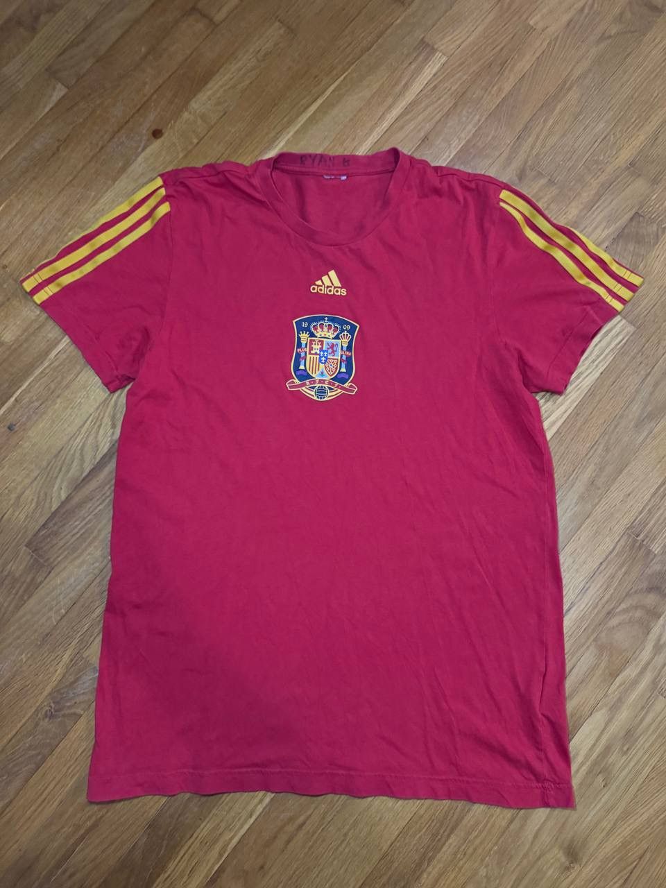 Adidas Adidas Spain national soccer team training jersey tee Size US M / EU 48-50 / 2 - 1 Thumbnail