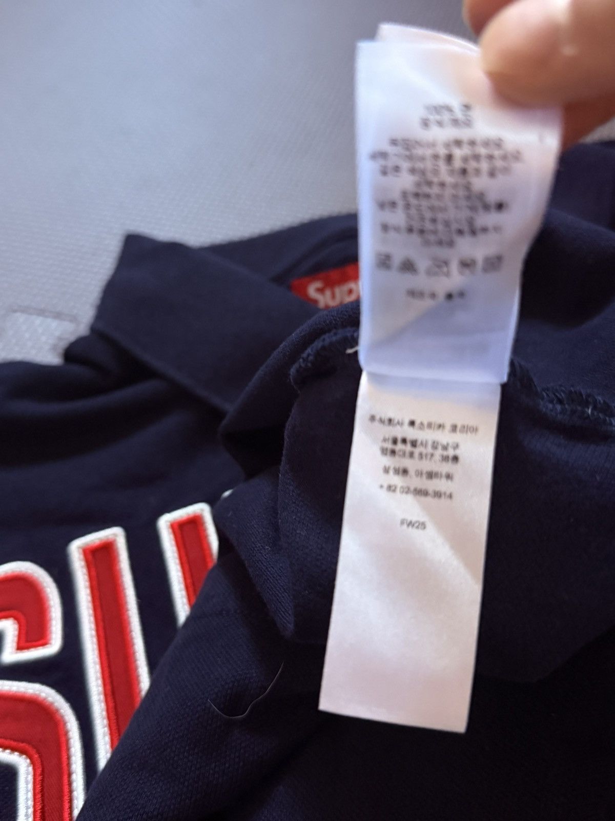 Supreme Supreme Twill Appliqué Polo Size US S / EU 44-46 / 1 - 6 Thumbnail