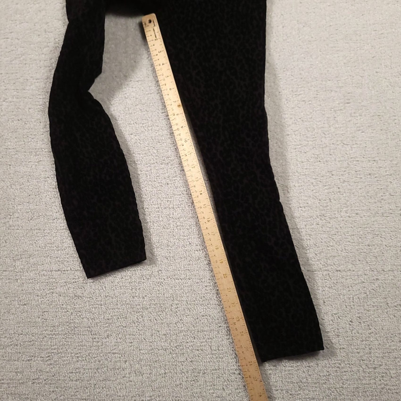 Old Navy Old Navy Leggings Womens Medium Black Stevie High Rise Stretch Pants Size 32" / US 10 / IT 46 - 5 Thumbnail