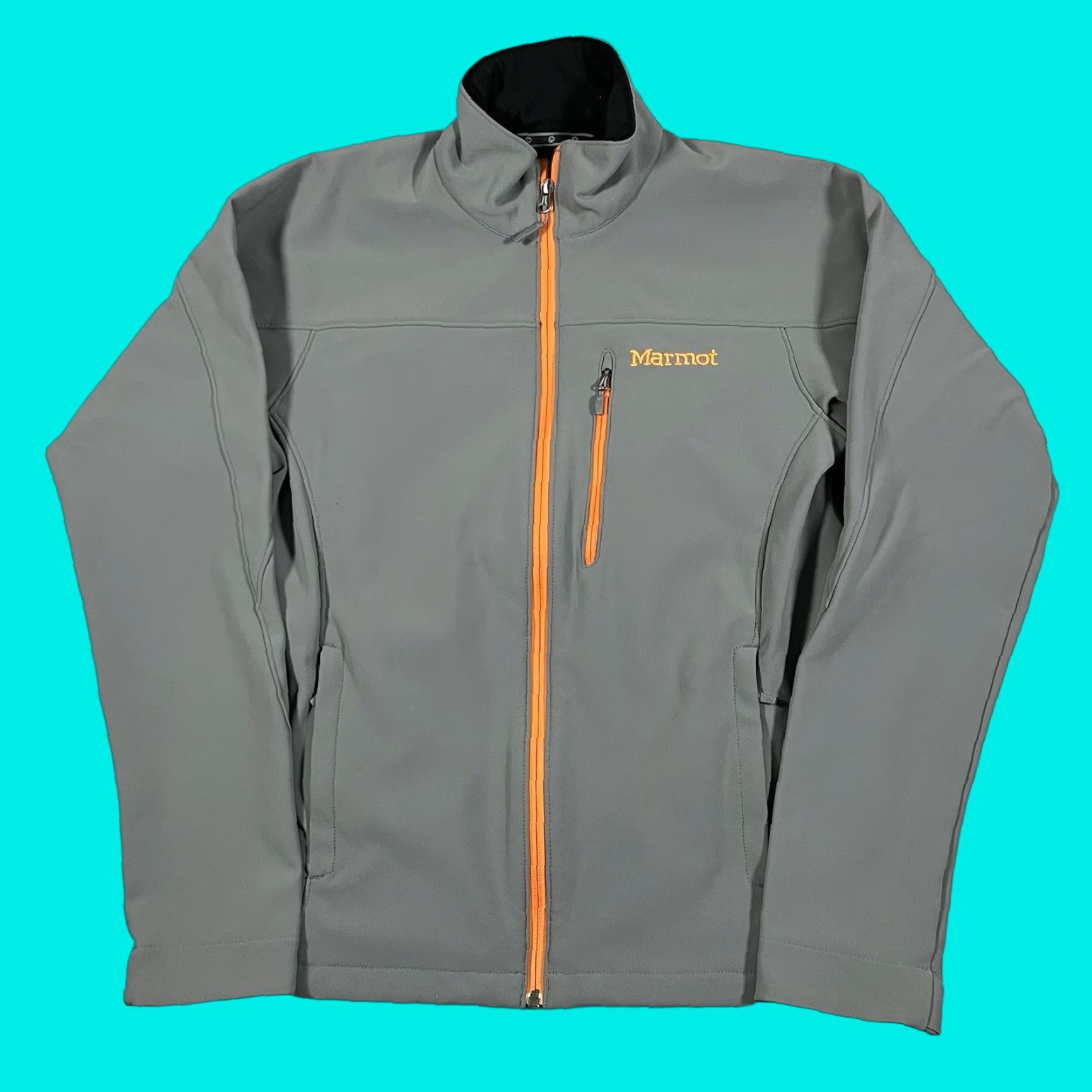 Marmot Marmot Jacket Mens S Gray Softshell Windbreaker Outdoor Hiking Fleece Lined Ski Size US S / EU 44-46 / 1 - 1 Thumbnail