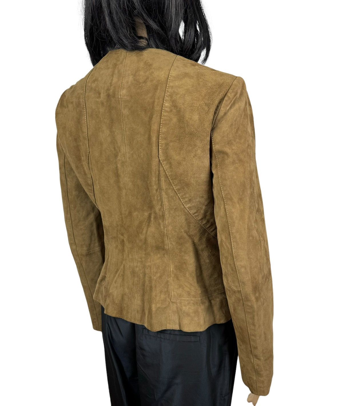 Maje Maje Genuine Goat Suede Leather Jacket size 38 Size S / US 4 / IT 40 - 10 Thumbnail