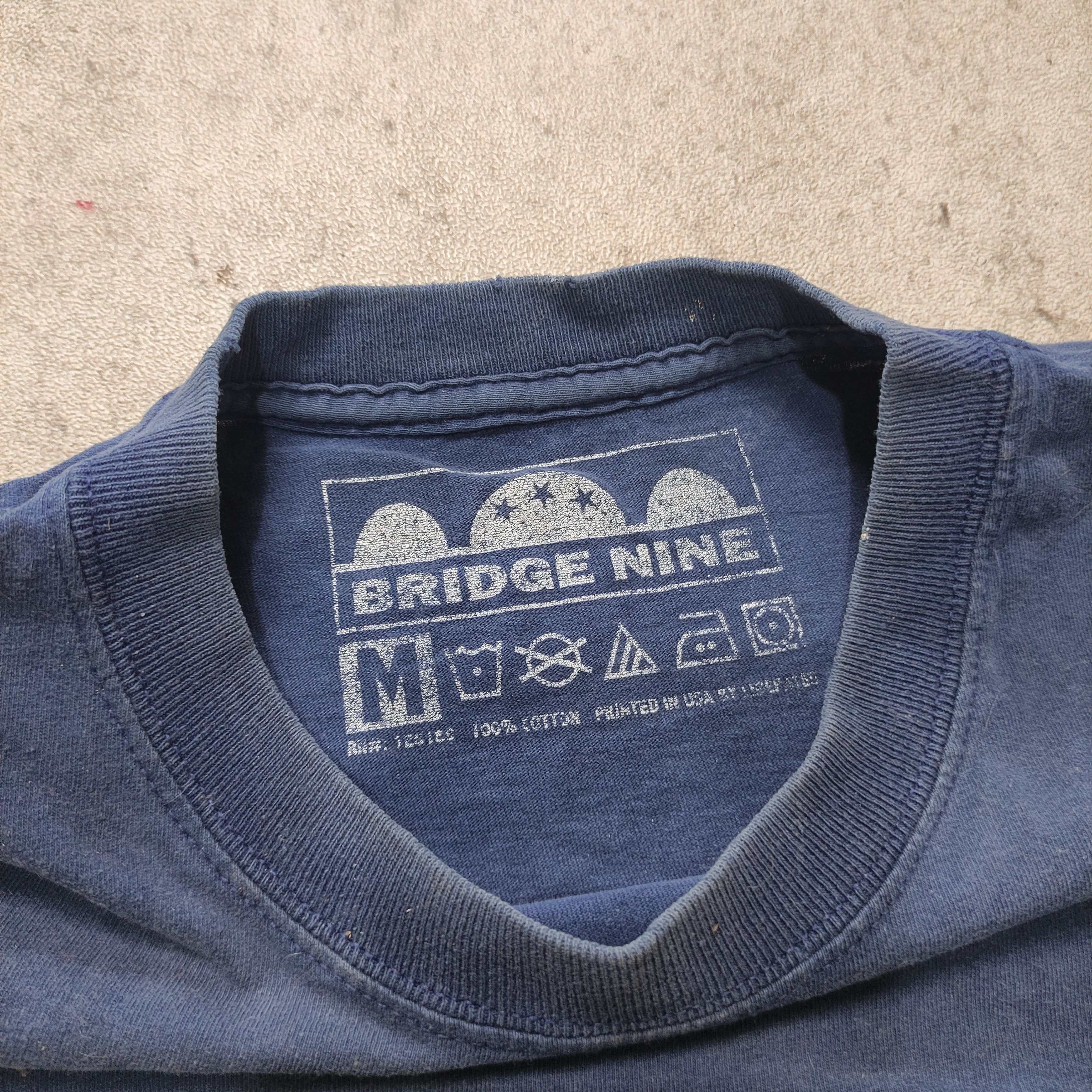 Band Tees Carry On Hardcore Bridge Nine T shirt band 2000s Size US M / EU 48-50 / 2 - 6 Thumbnail