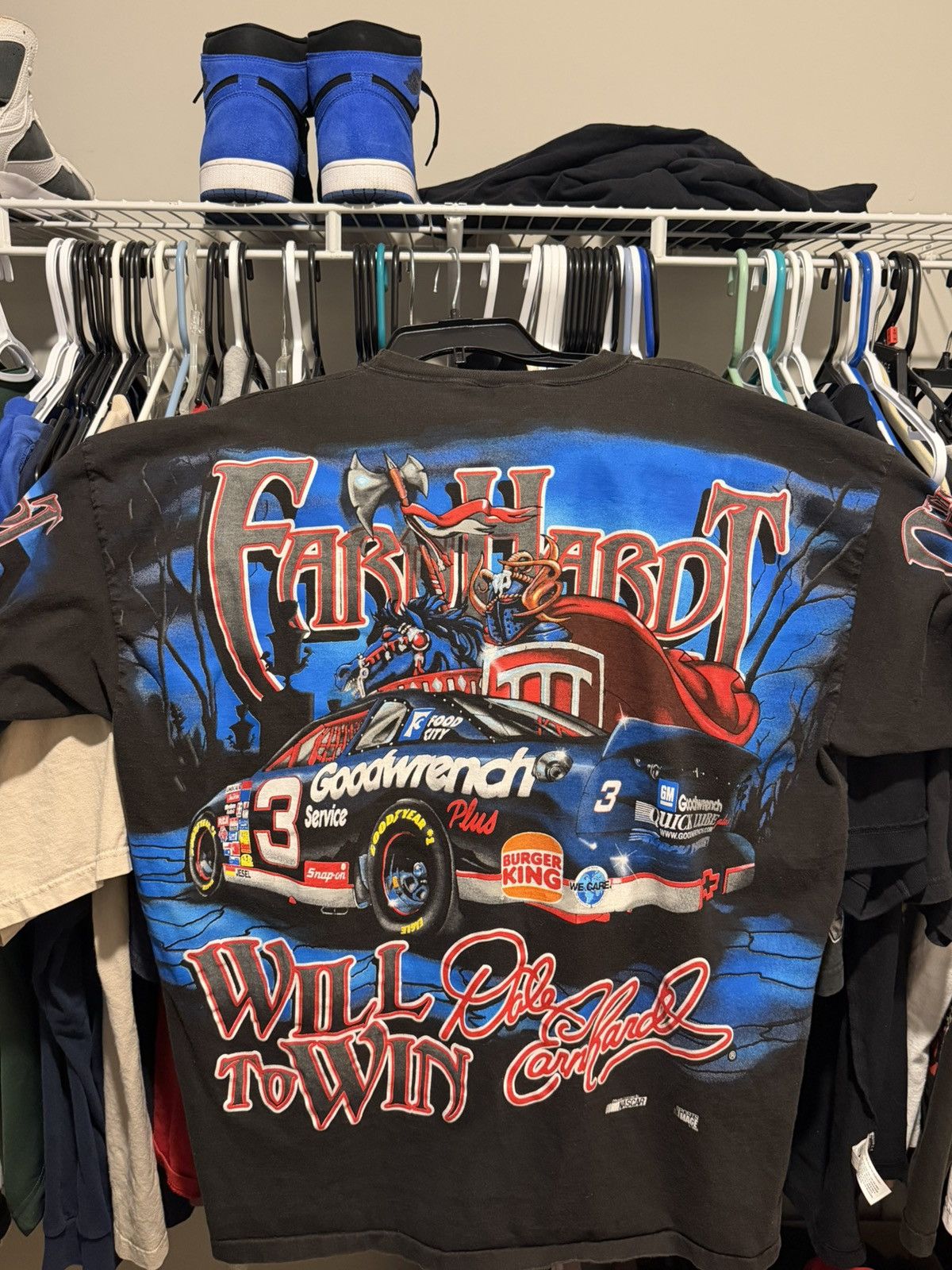 NASCAR Vintage Chase Authentic Dale Earnhardt Nascar AOP Size US XXL / EU 58 / 5 - 3 Thumbnail
