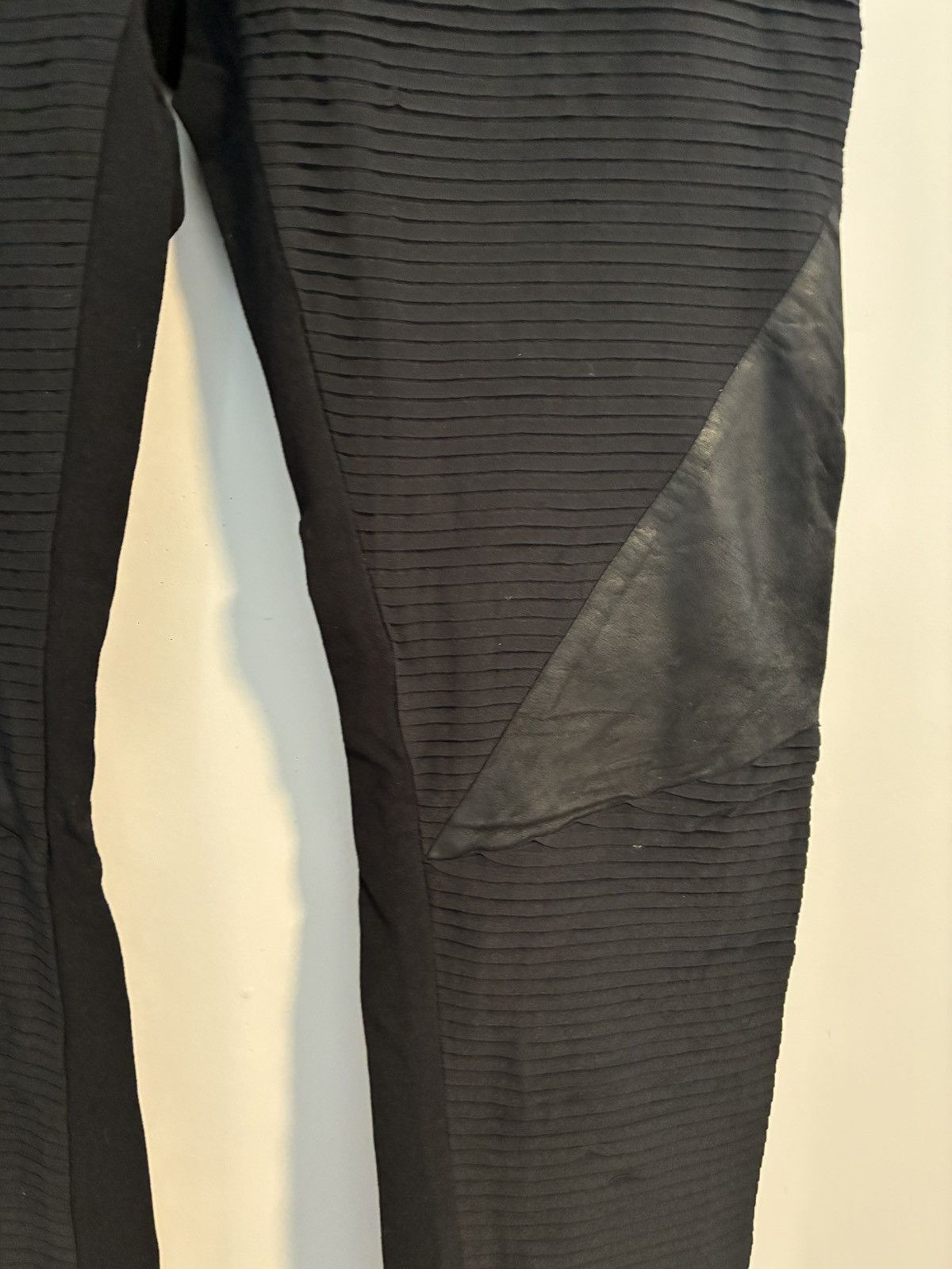 Rick Owens Rick Owens Dark Shadow Black Slim Ribbed Size US 31 - 4 Thumbnail