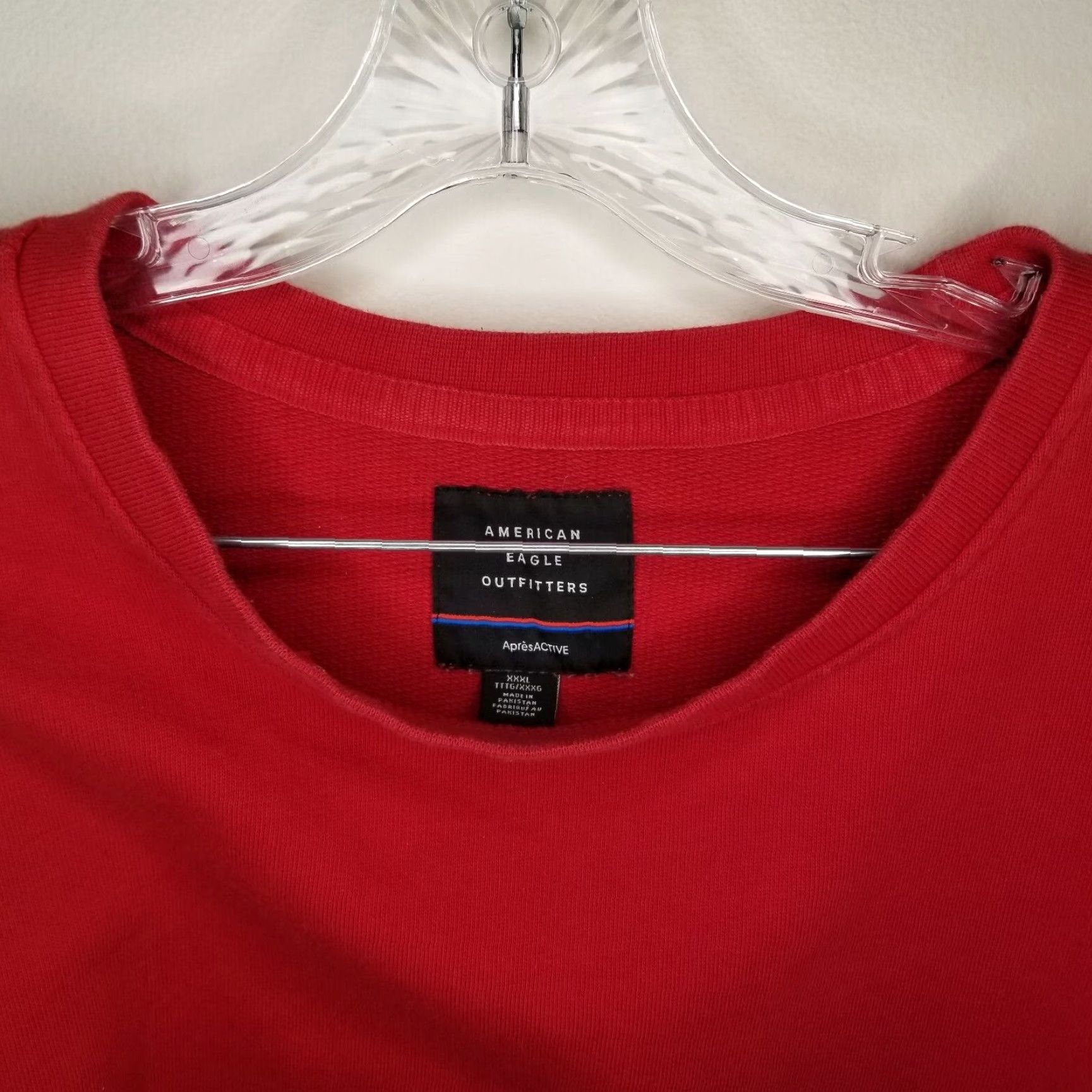 American Eagle Outfitters American Eagle Women's Red Long Sleeve Pullover Sweater 3XL Size XXL / US 16-18 / IT 52-54 - 2 Thumbnail