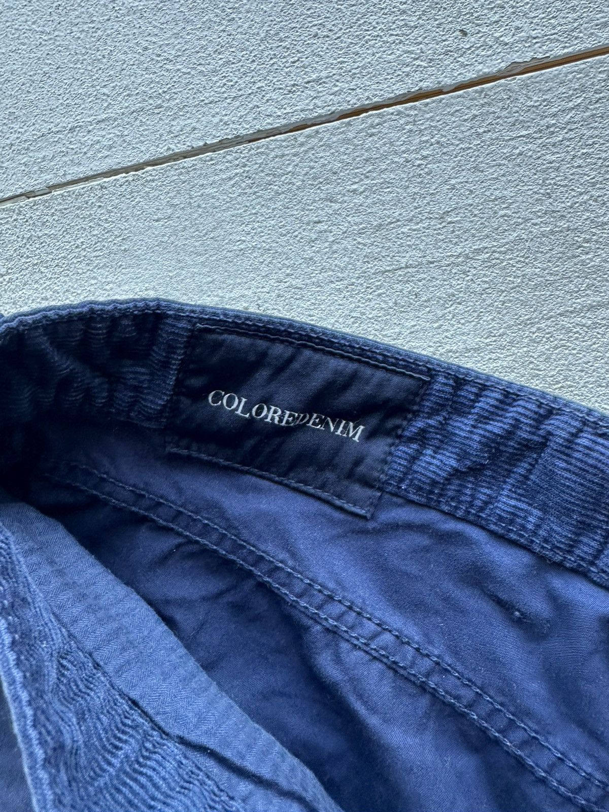 Armani VNTG 🚨 Y2K ARMANI JEANS shorts Streetwear blue LUXURY MEN Size US 36 / EU 52 - 9 Thumbnail