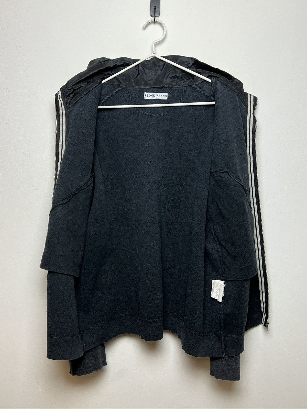 Stone Island stone island y2k black washed hoodie l-xl Size US L / EU 52-54 / 3 - 15 Thumbnail
