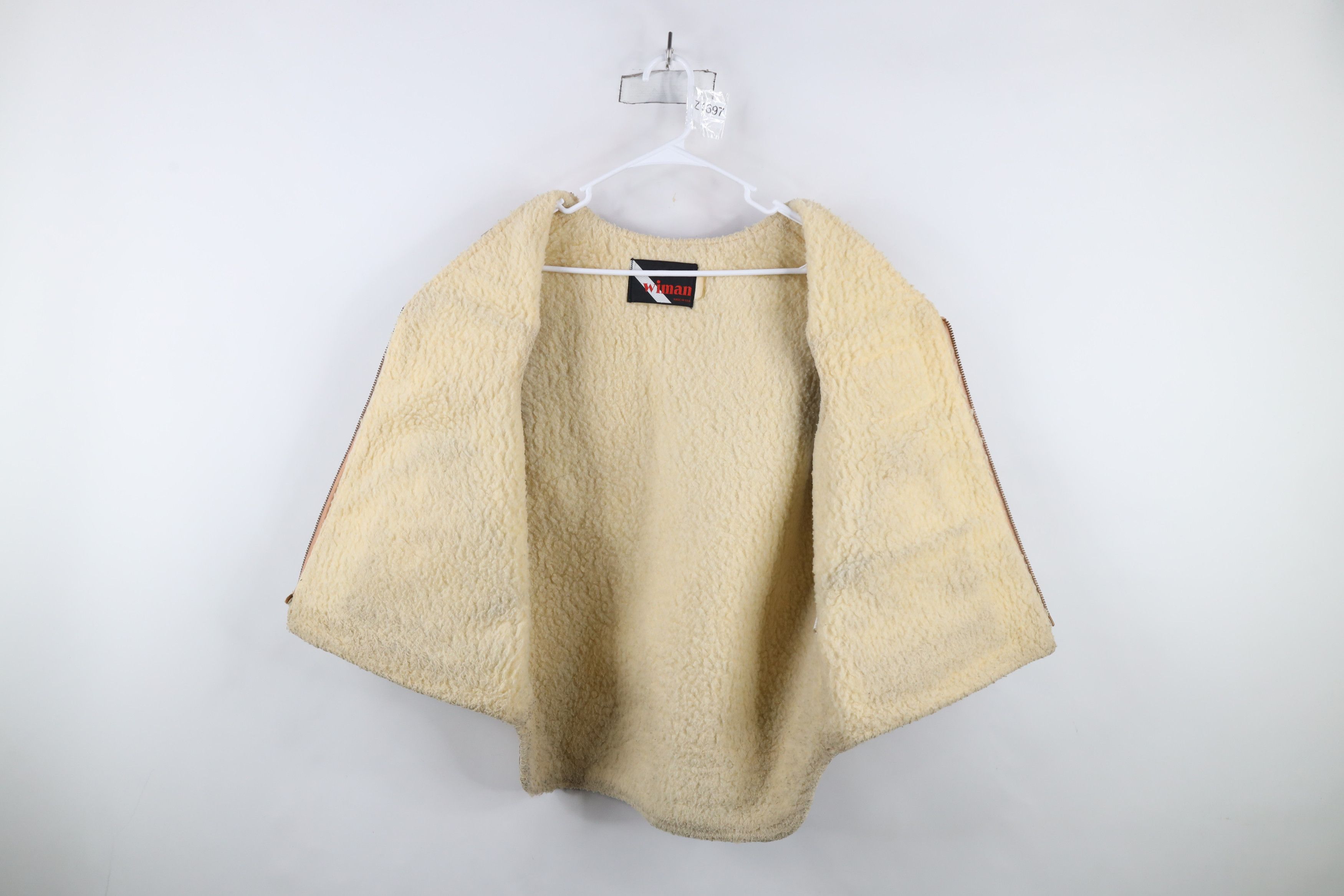 Vintage Vintage 70s Shearling Lined King of the Road Vest Jacket USA Size US L / EU 52-54 / 3 - 10 Thumbnail