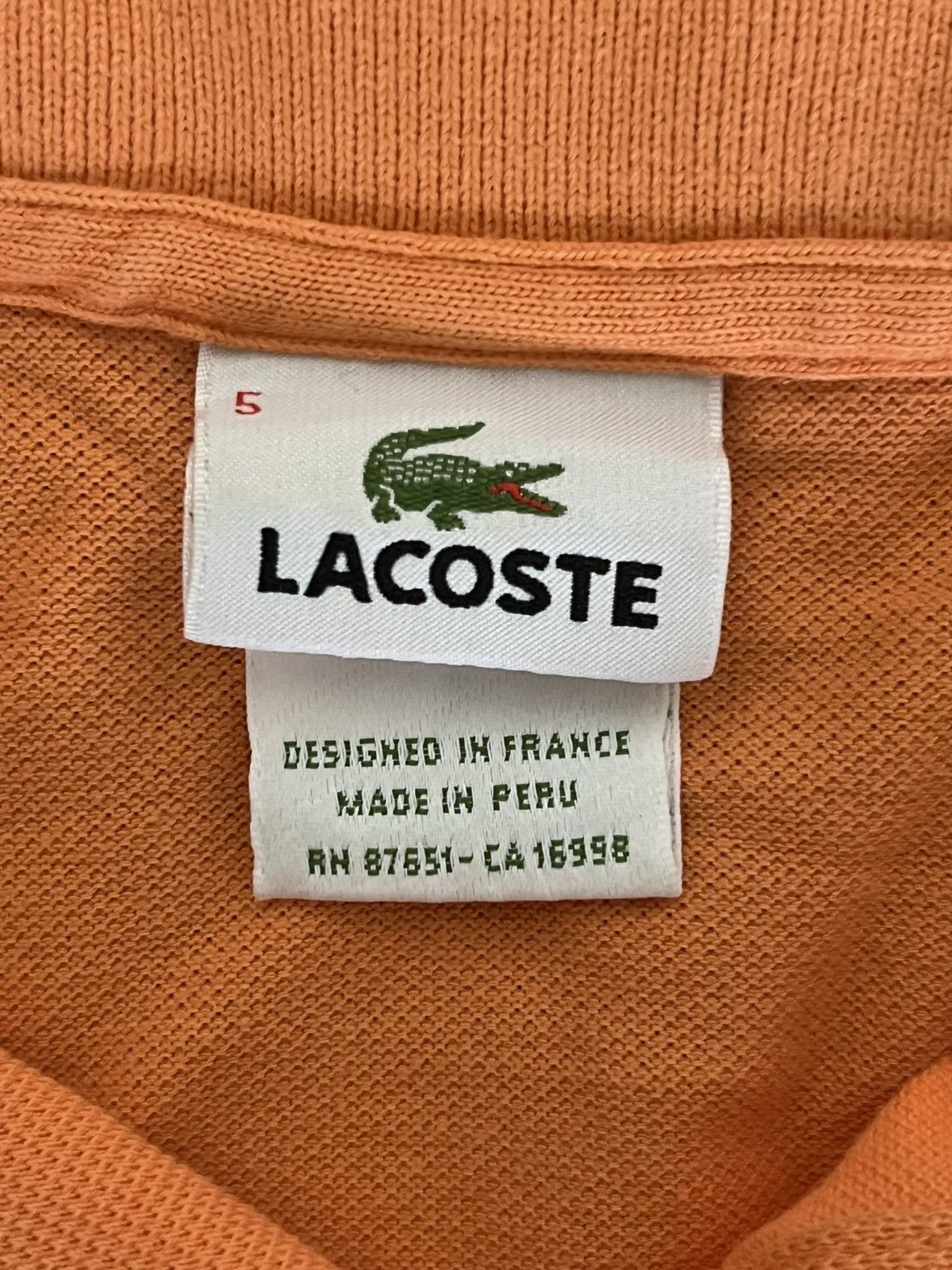 Lacoste lacoste polo Size US M / EU 48-50 / 2 - 3 Thumbnail