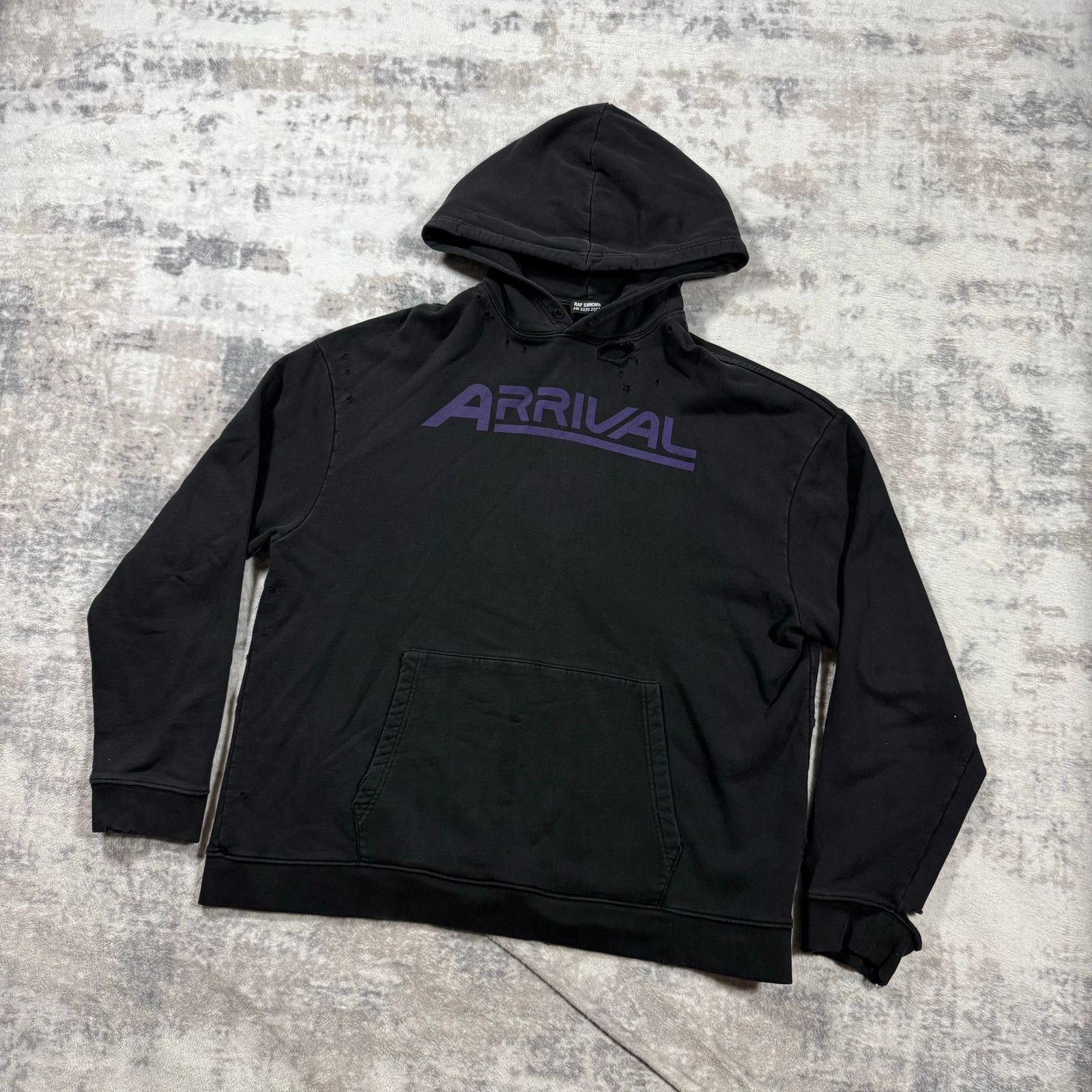 Raf Simons Authentic RAF Simon’s AW20/21 Arrival Hoodie XL Size US XL / EU 56 / 4 - 1 Thumbnail