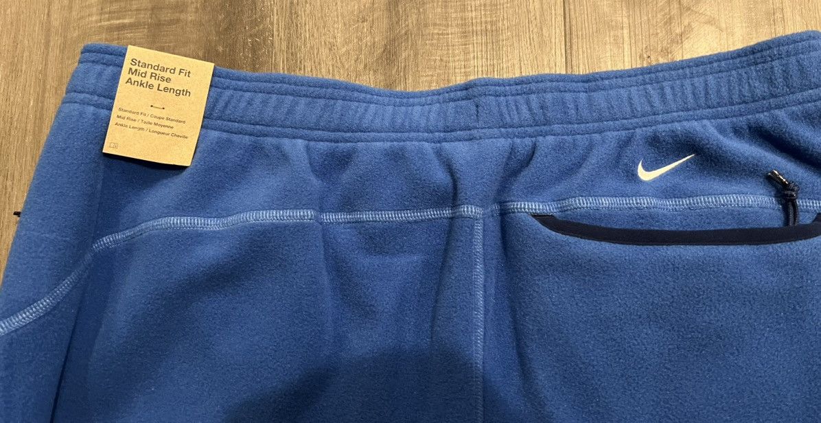 Nike ACG Size M Nike Womens ACG Blue Wolf Tree Polartec Fleece Pants Size US 32 / EU 48 - 5 Thumbnail