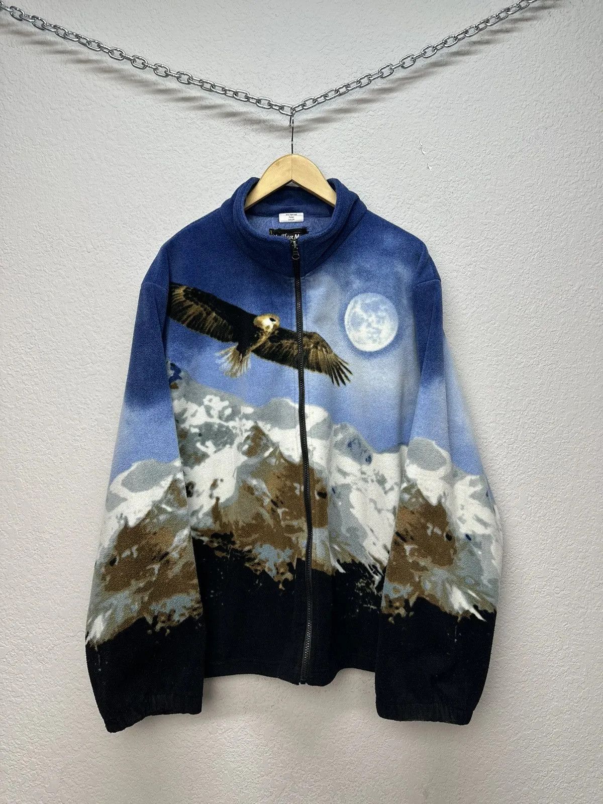 Other Vintage Animal Eagle🦅 Fleece Wolf 🐺 Sherpa Jacket USA Size US XXL / EU 58 / 5 - 1 Thumbnail